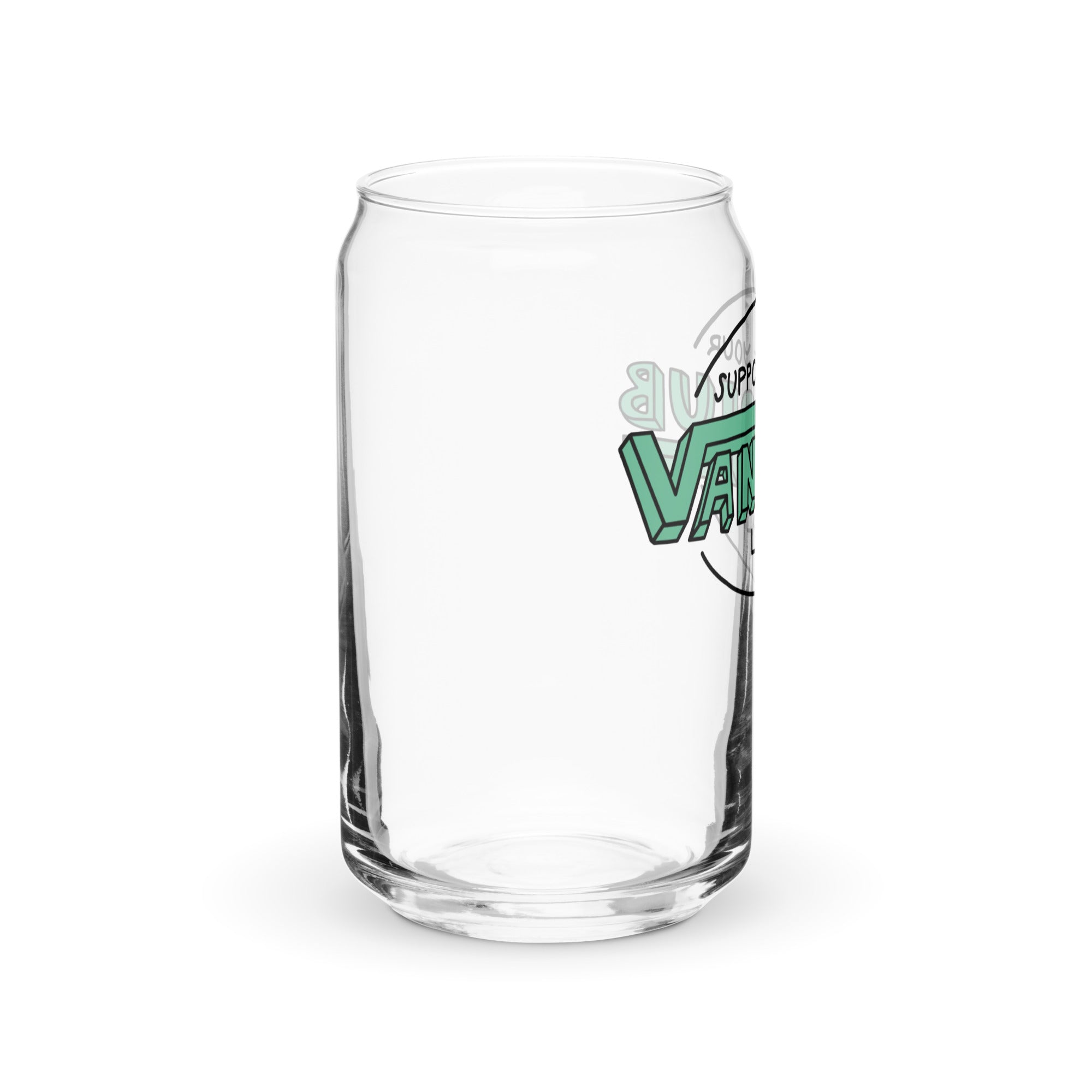 Support Your Local Van Club Pint Glass - OVERLANDERS Outfitter