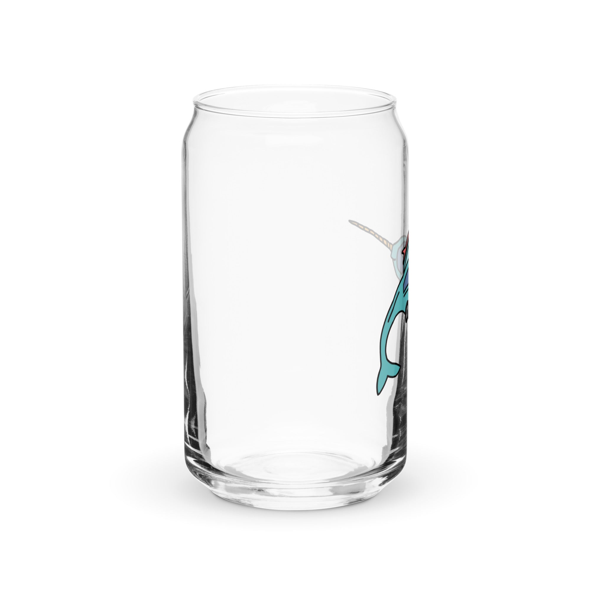 Narwhal Ned Can-Shaped Pint Glass - OVERLANDERS Outfitter
