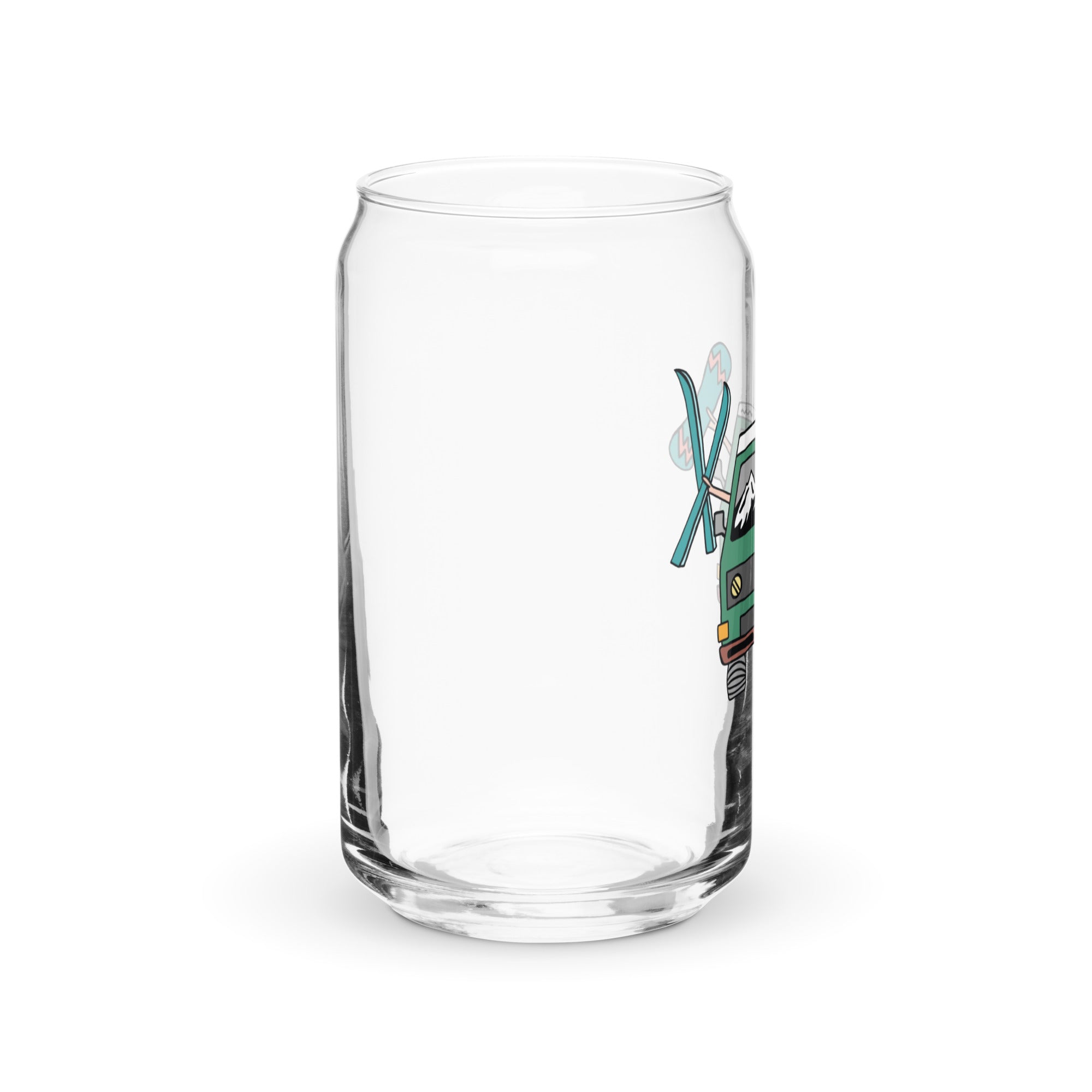 Shred Van Can-Shaped Pint Glass - OVERLANDERS Outfitter