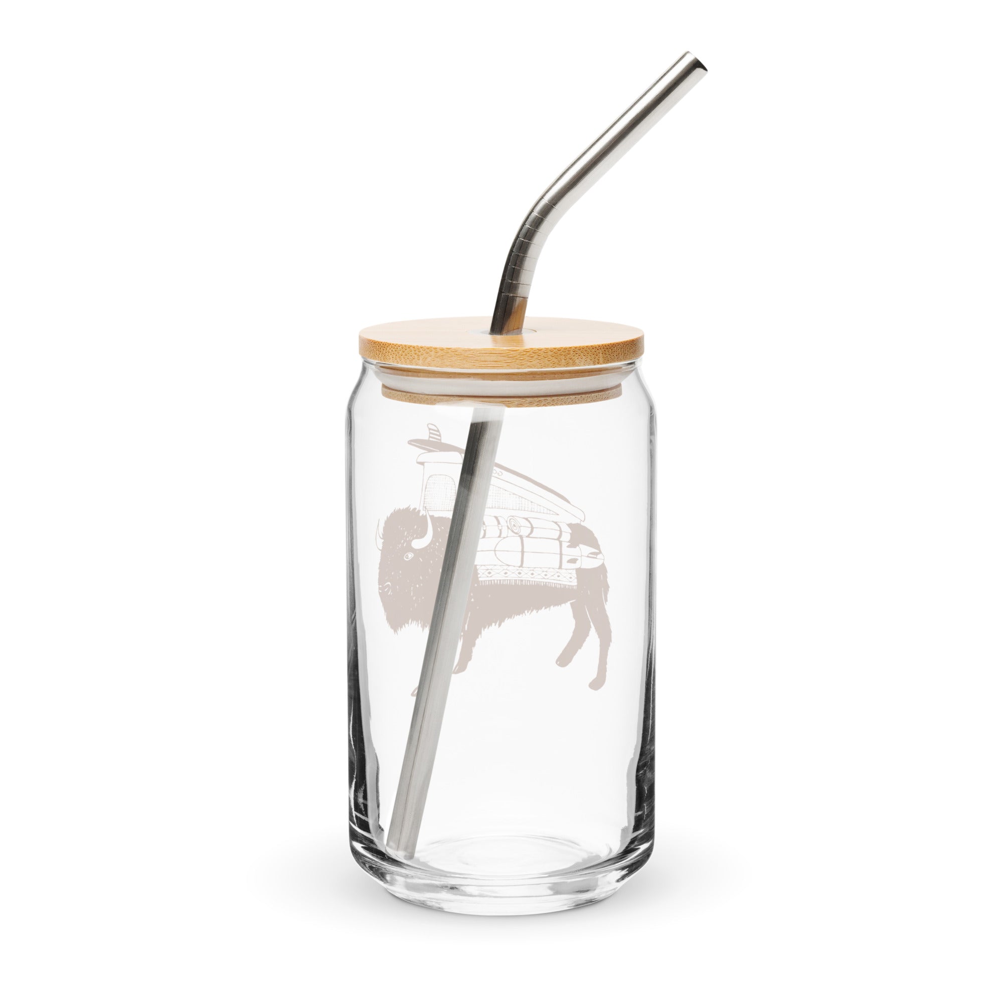 Buffalo Roam Pint Glass - OVERLANDERS Outfitter