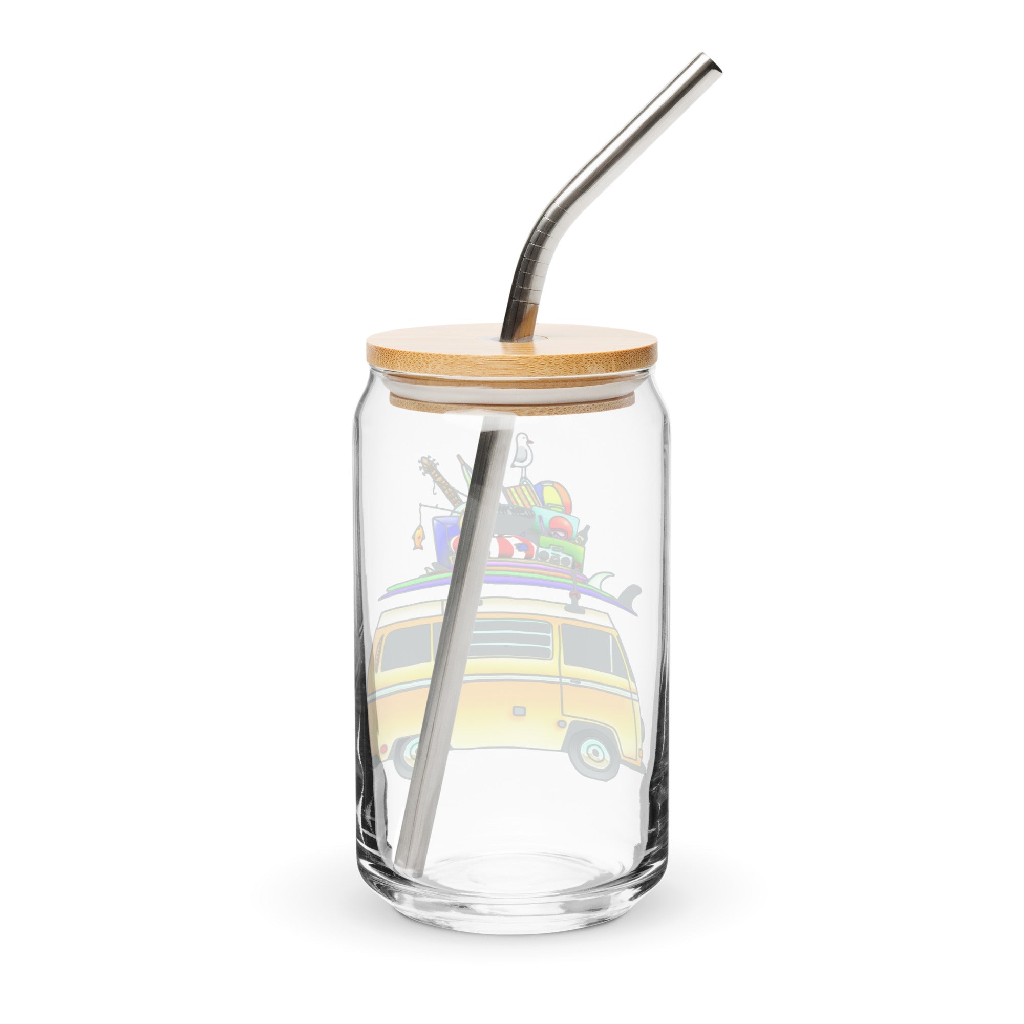 RAD Bus Can-Shaped Pint Glass - OVERLANDERS Outfitter