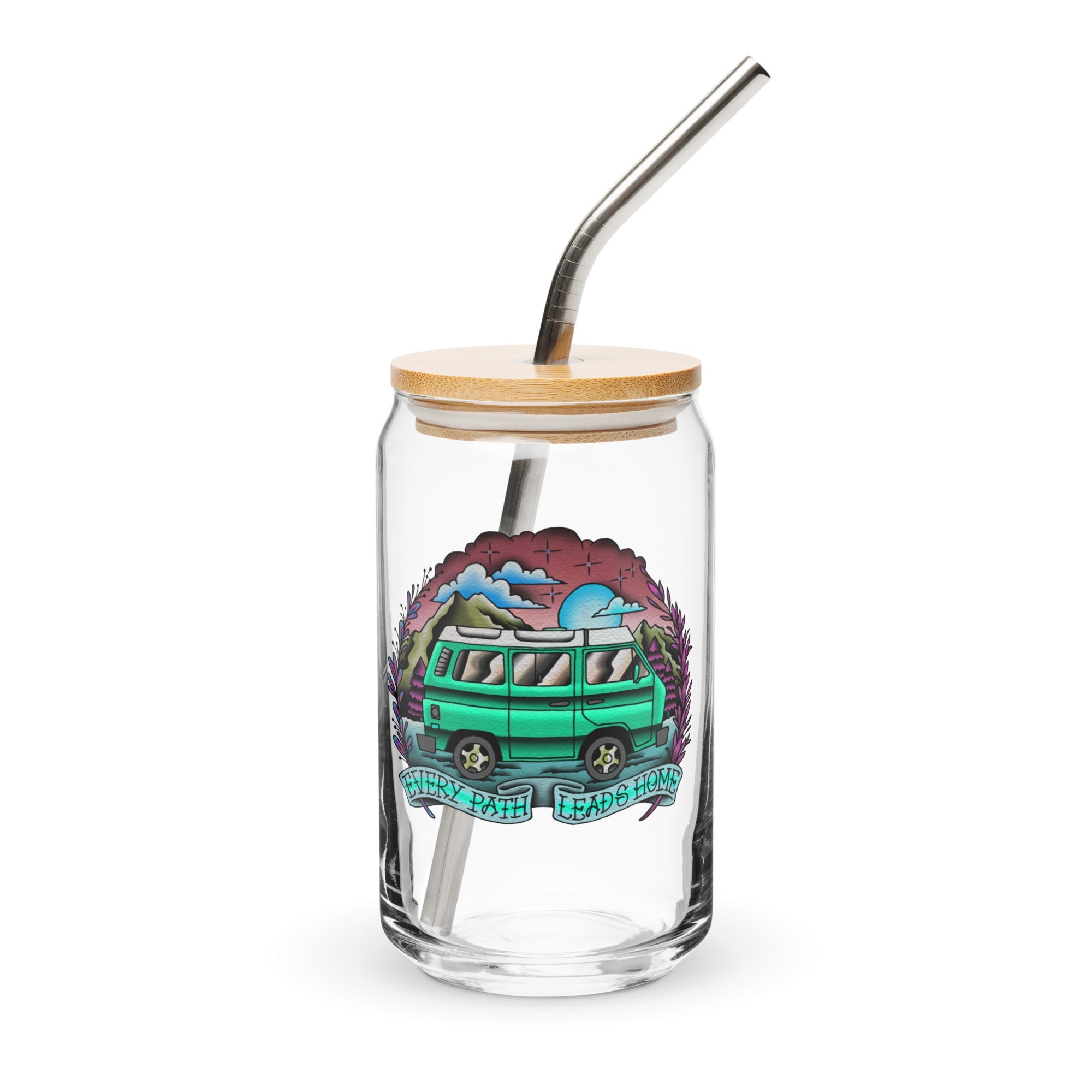 Every Path Leads Home Pint Glass - OVERLANDERS Outfitter