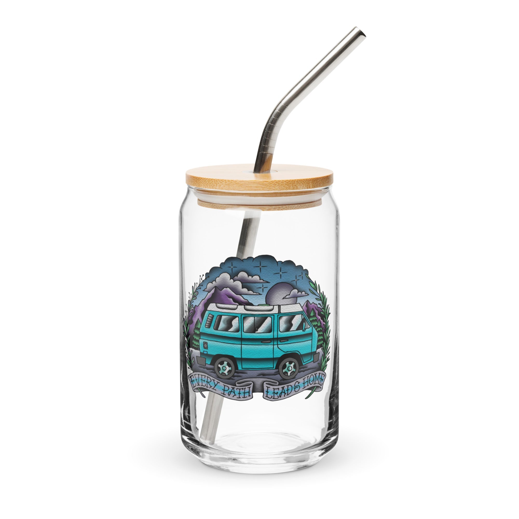 Every Path Leads Home Pint Glass - OVERLANDERS Outfitter