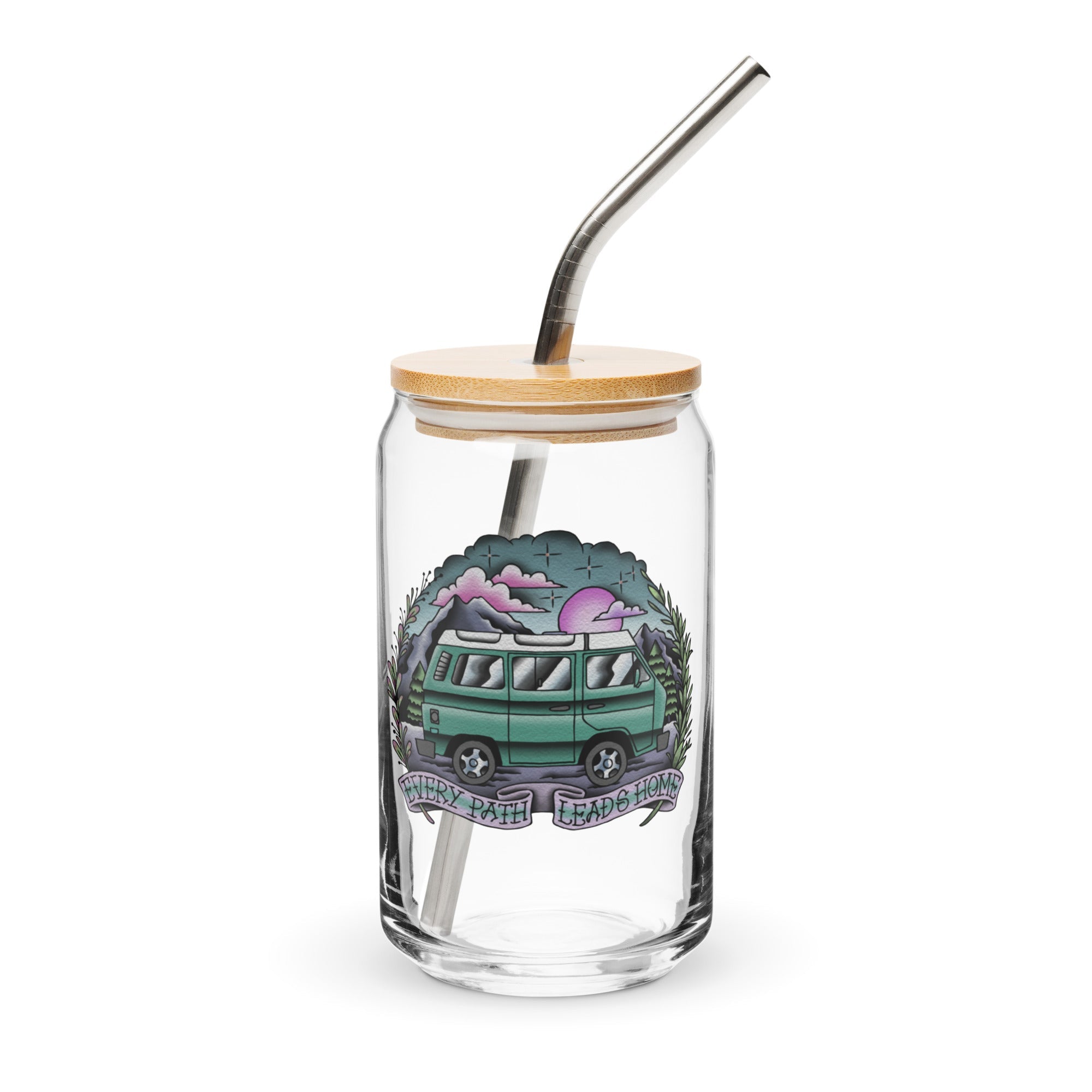 Every Path Leads Home Pint Glass - OVERLANDERS Outfitter