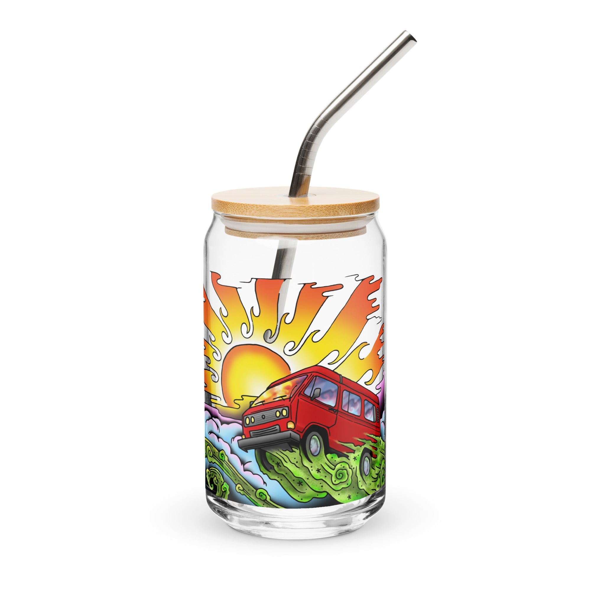 Van & Sun Pint Glass - OVERLANDERS Outfitter