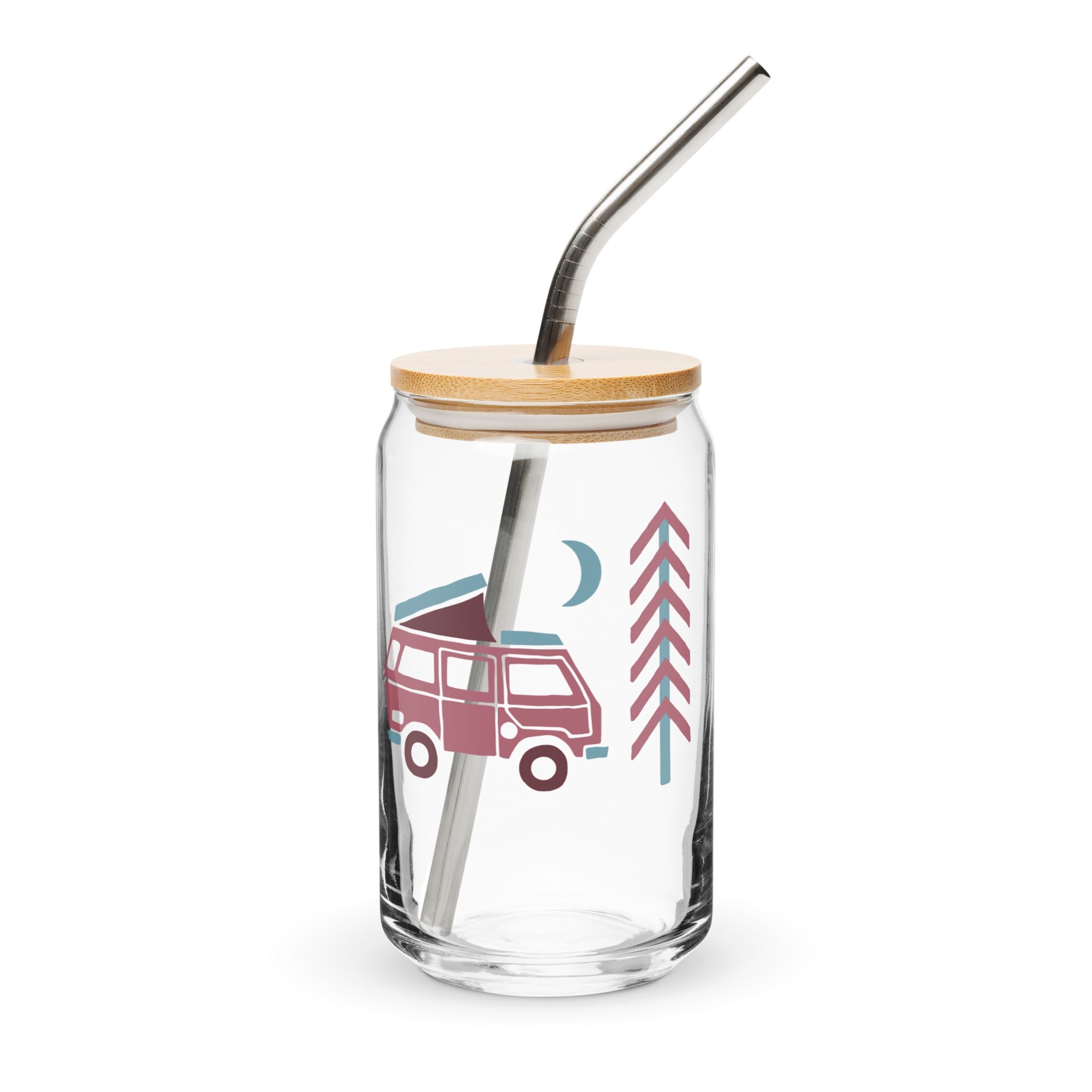 Go Outside Van Pint Glass - OVERLANDERS Outfitter