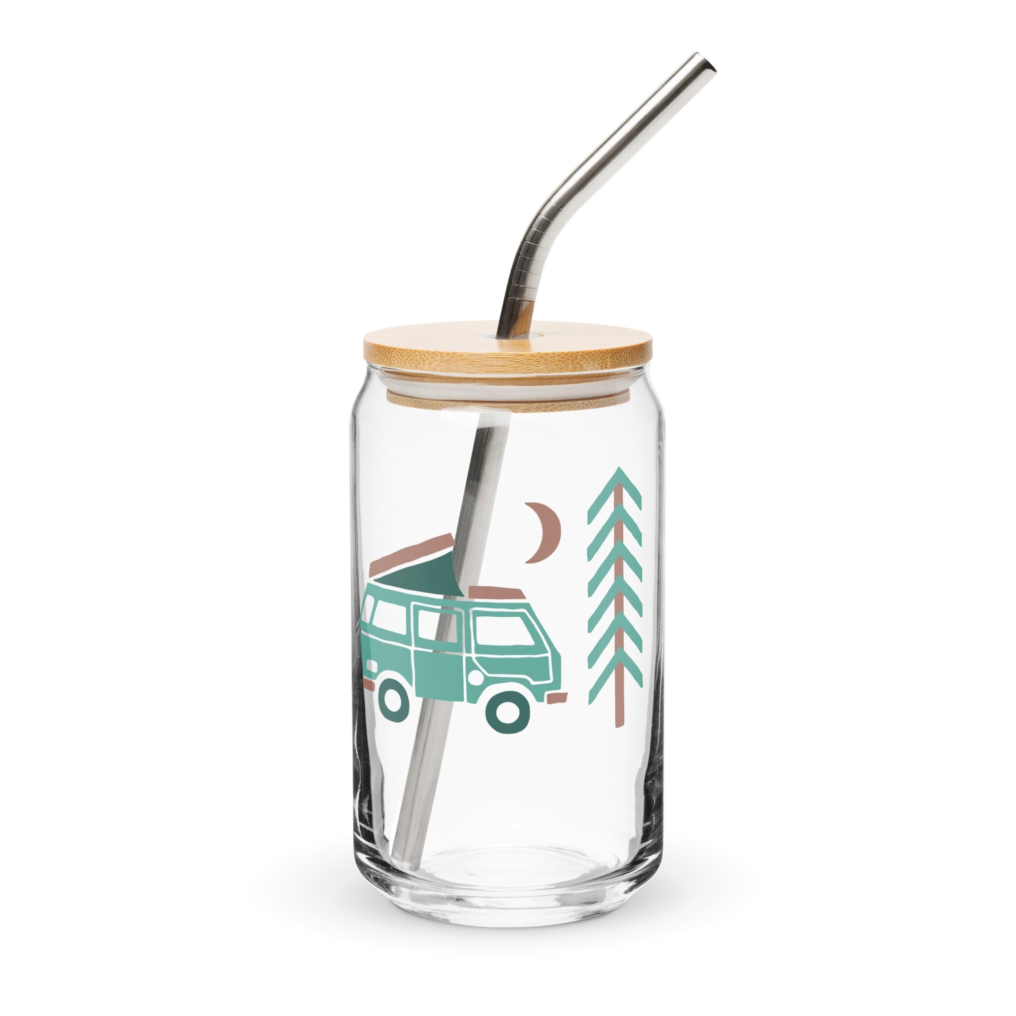 Go Outside Van Pint Glass - OVERLANDERS Outfitter