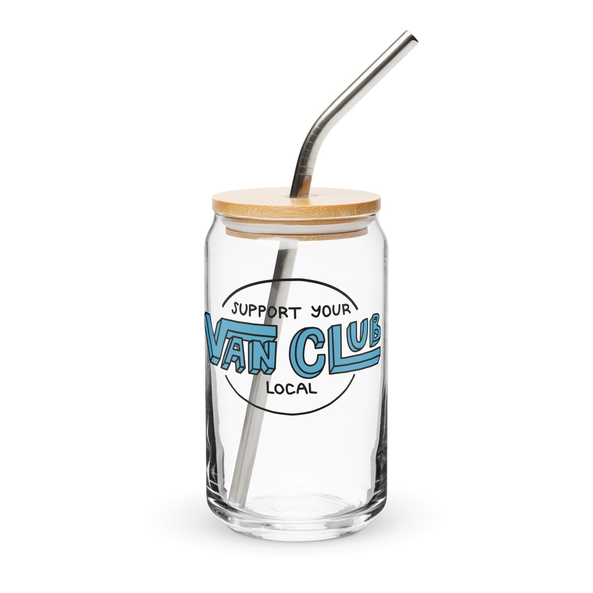 Support Your Local Van Club Pint Glass - OVERLANDERS Outfitter