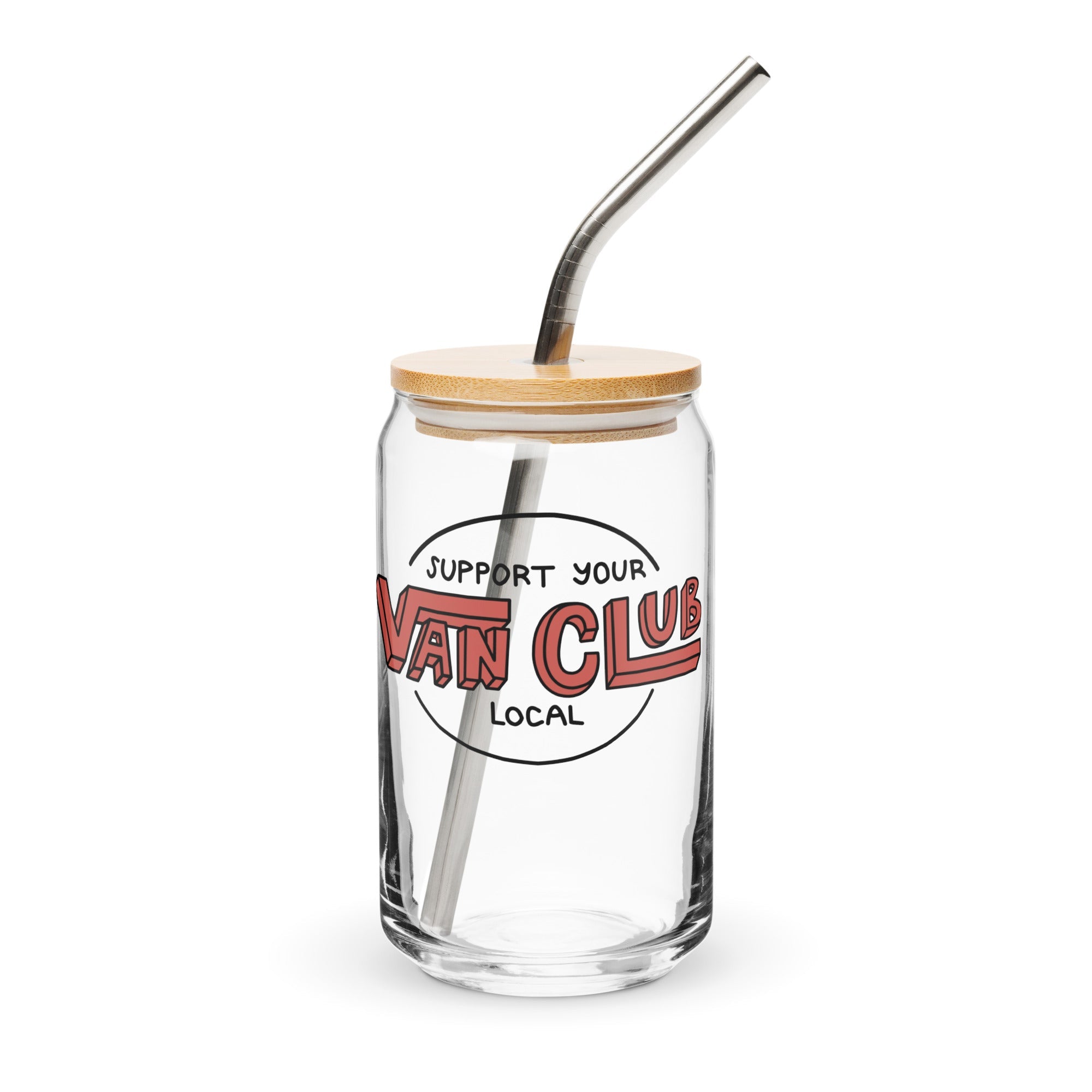 Support Your Local Van Club Pint Glass - OVERLANDERS Outfitter