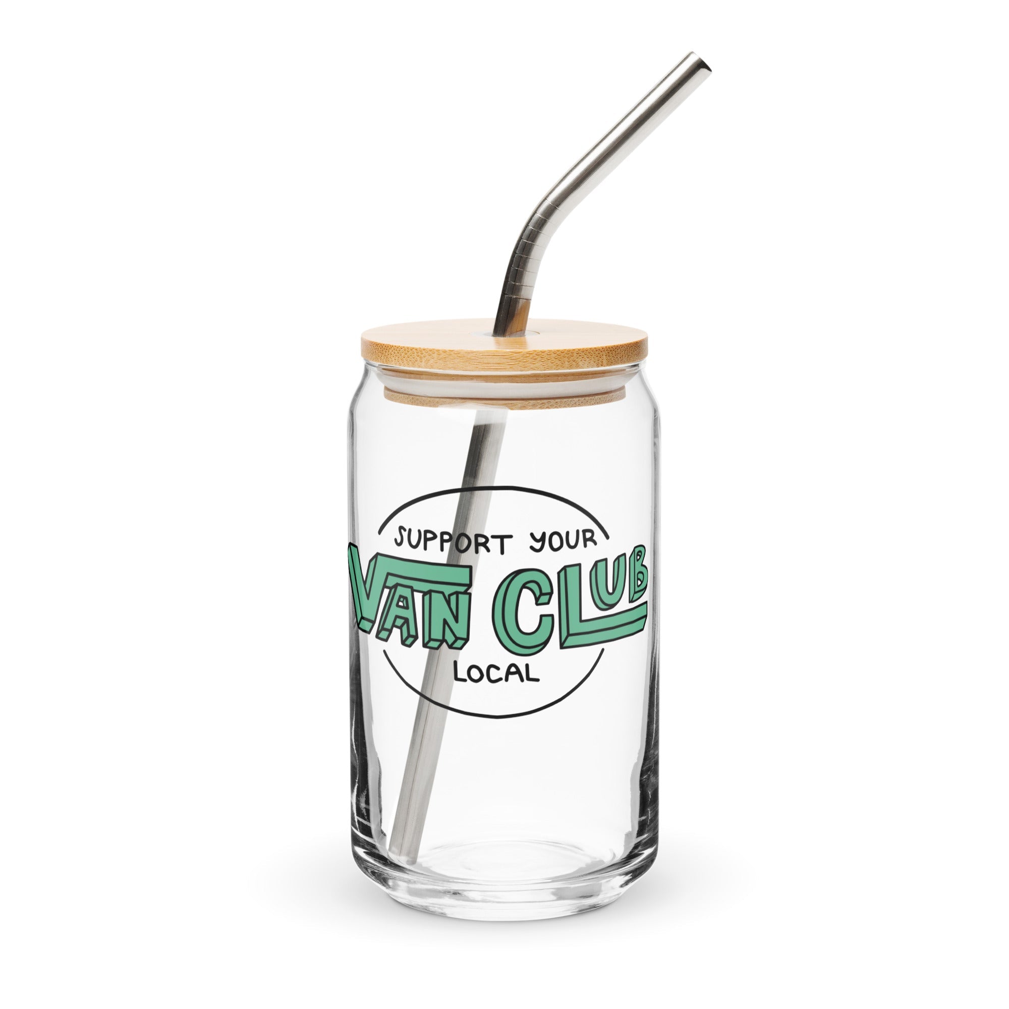 Support Your Local Van Club Pint Glass - OVERLANDERS Outfitter