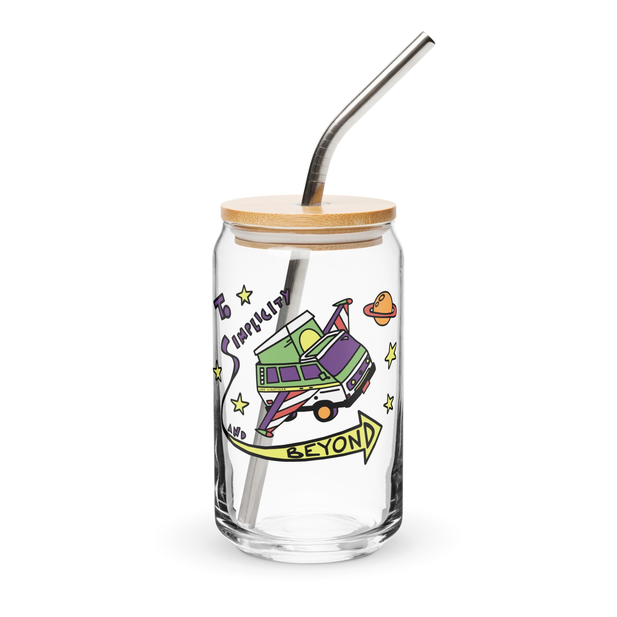 Van Lightyear Pint Glass - OVERLANDERS Outfitter