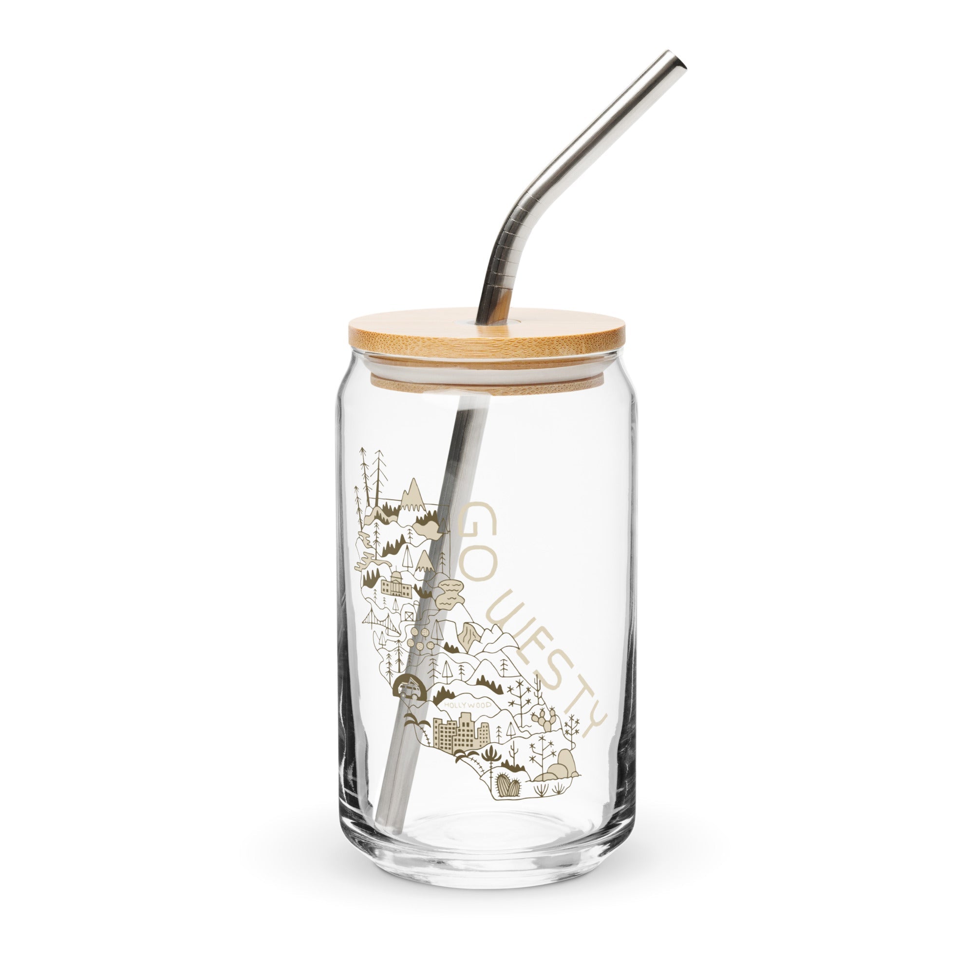 Golden State Pint Glass - OVERLANDERS Outfitter