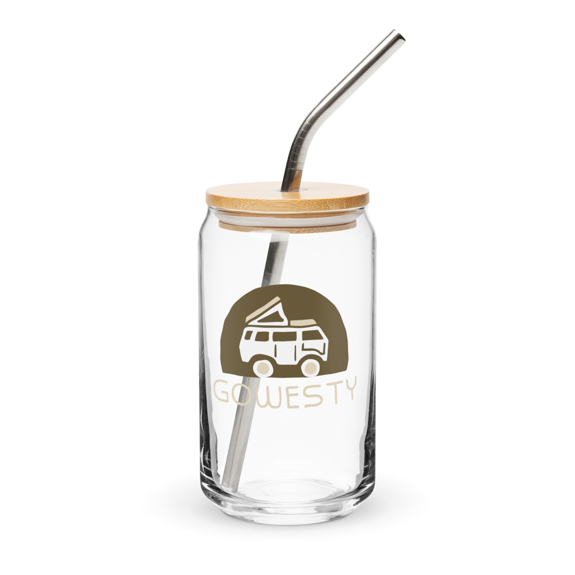 Rollyn GoWesty Logo Pint Glass - OVERLANDERS Outfitter