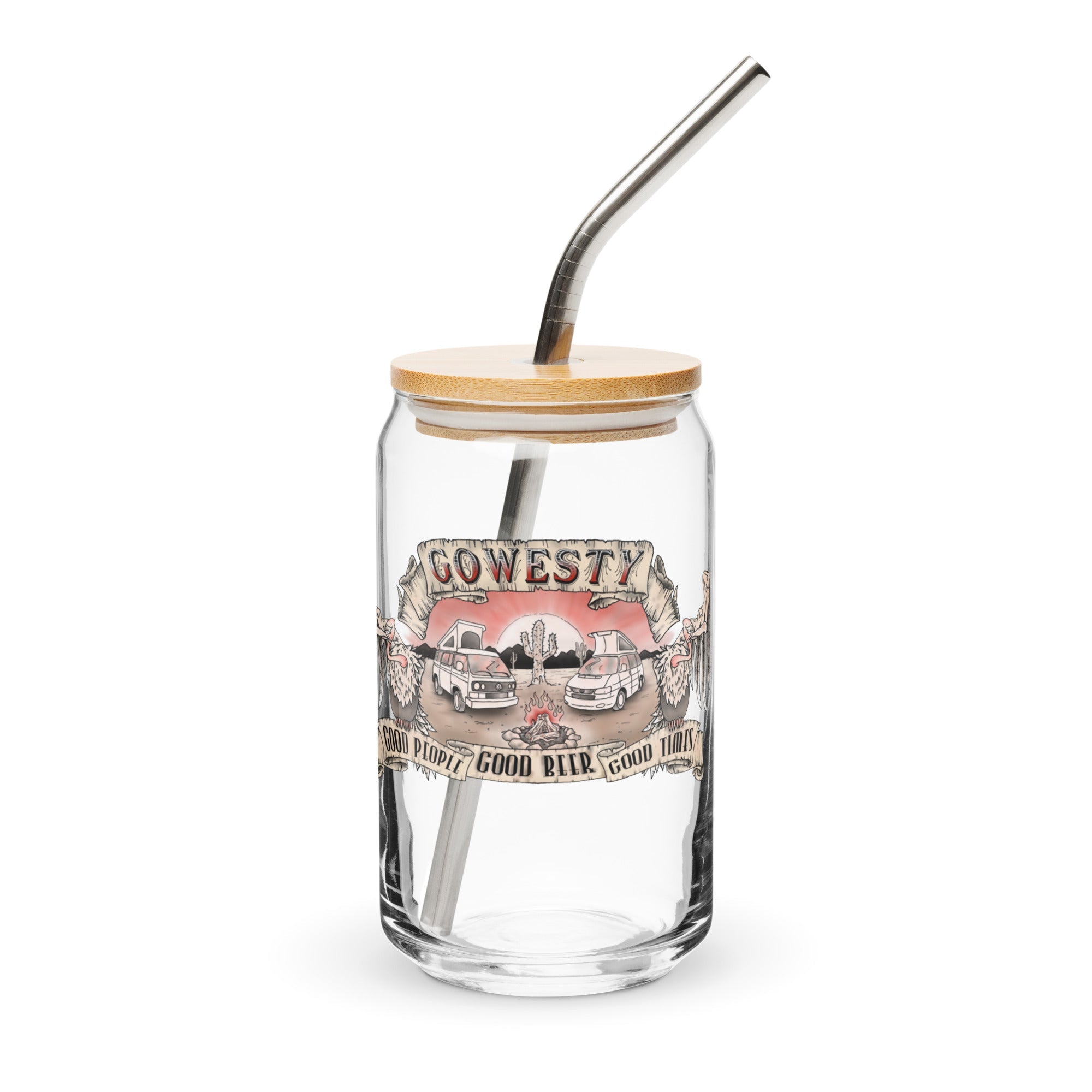 Desert Vulture Pint Glass - OVERLANDERS Outfitter
