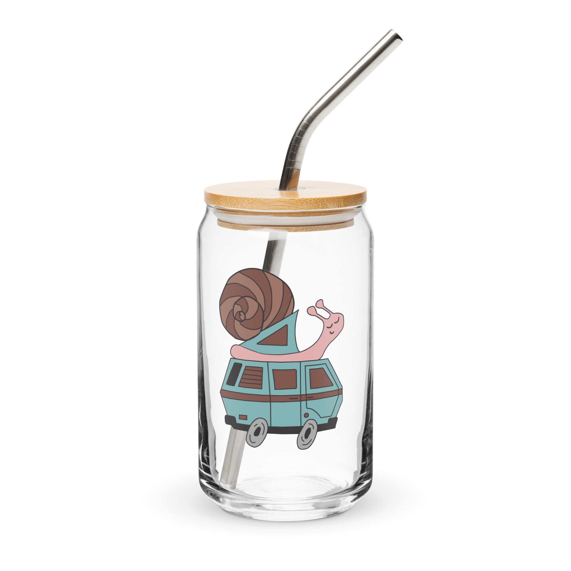 Sally Snail Can-Shaped Pint Glass - OVERLANDERS Outfitter