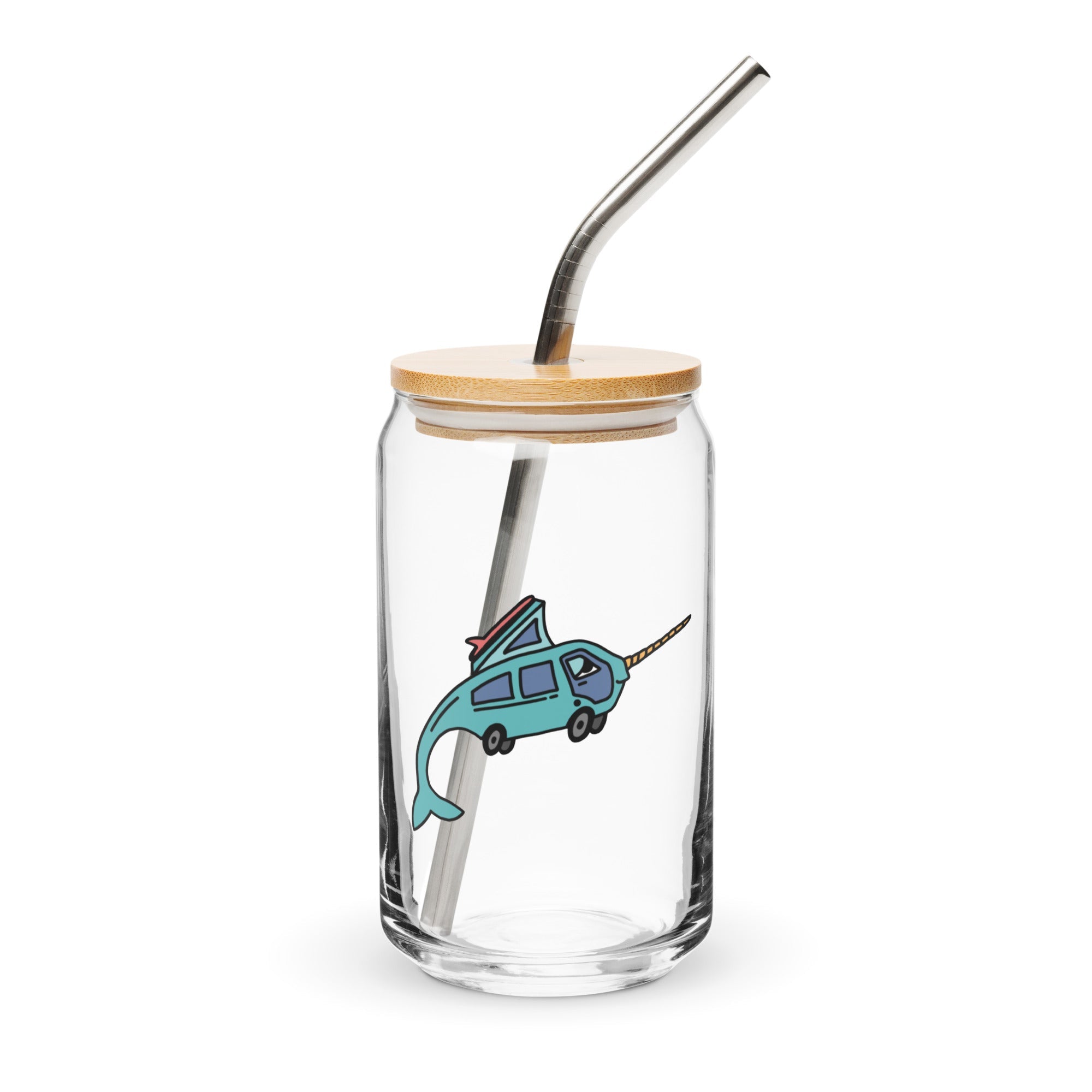 Narwhal Ned Can-Shaped Pint Glass - OVERLANDERS Outfitter