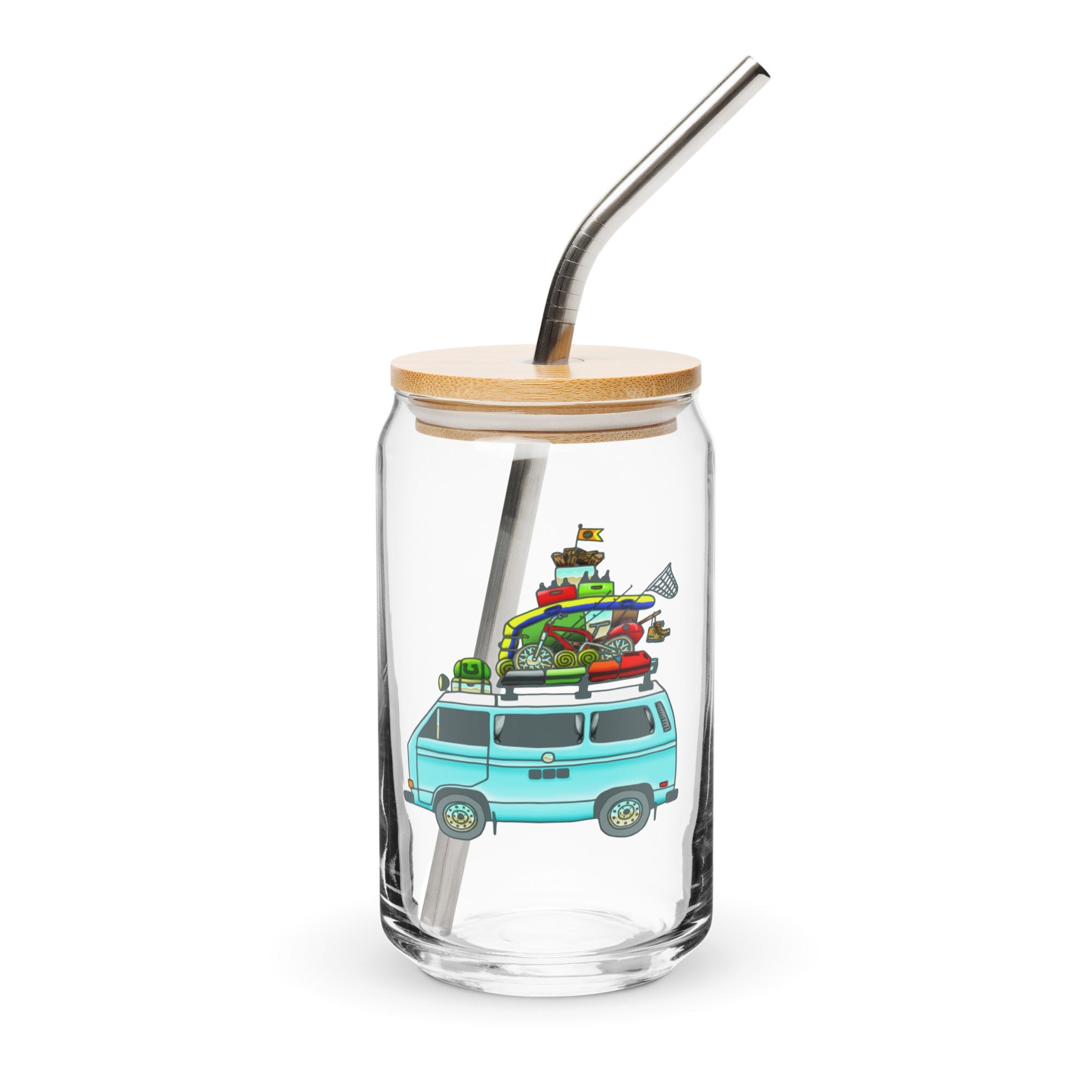 RAD Vanagon Can-Shaped Pint Glass - OVERLANDERS Outfitter