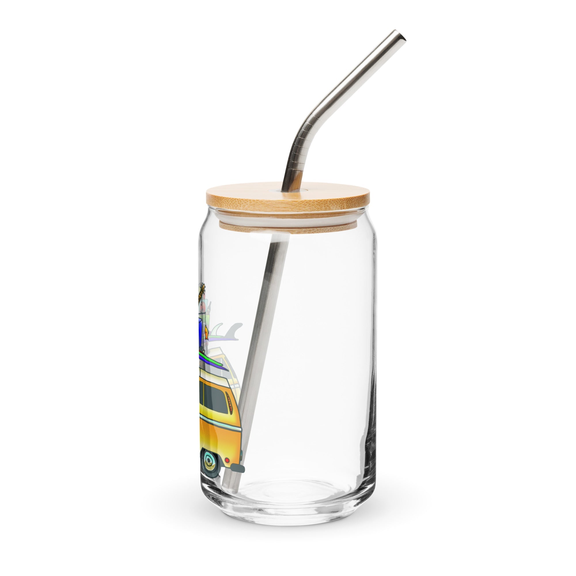 RAD Bus Can-Shaped Pint Glass - OVERLANDERS Outfitter