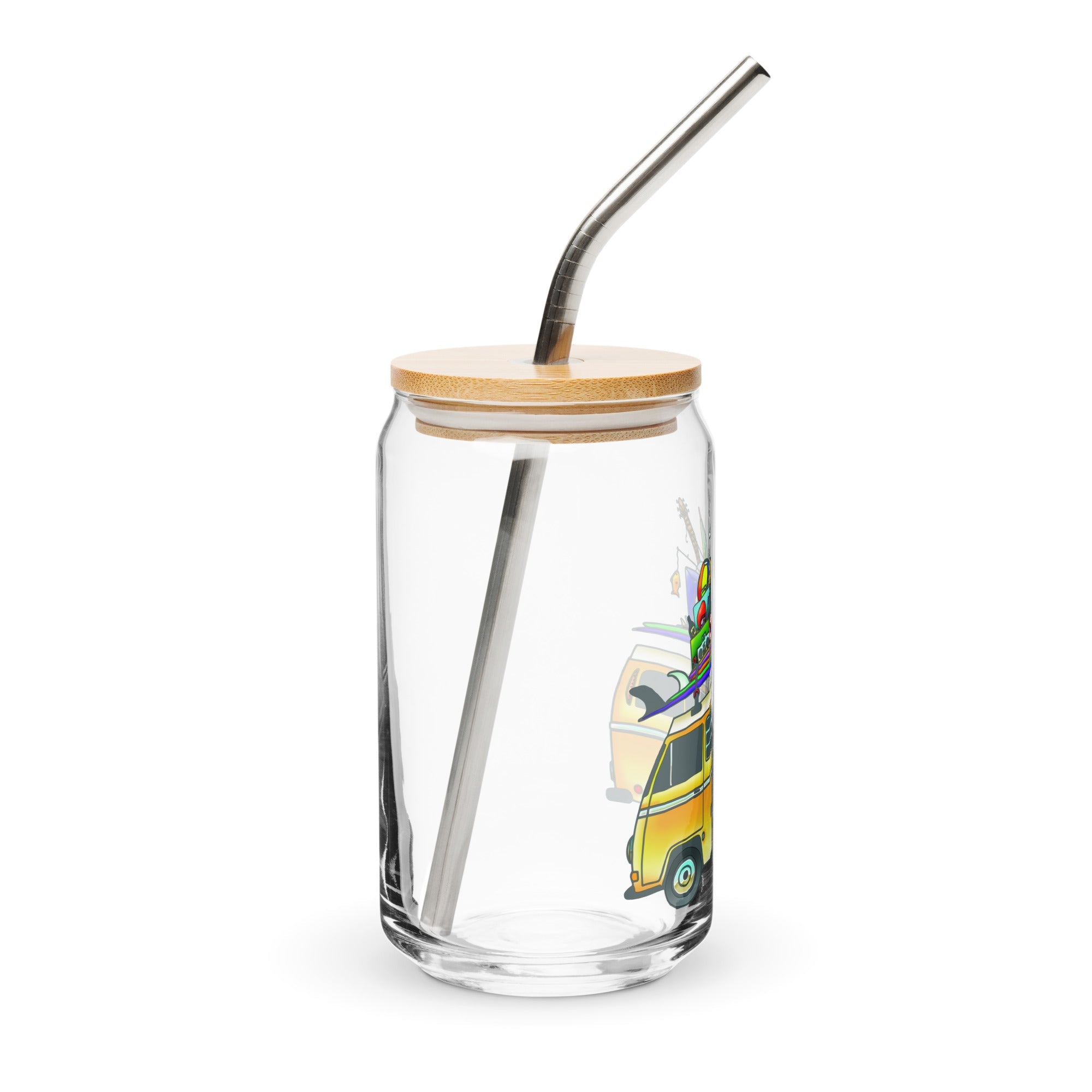 RAD Bus Can-Shaped Pint Glass - OVERLANDERS Outfitter