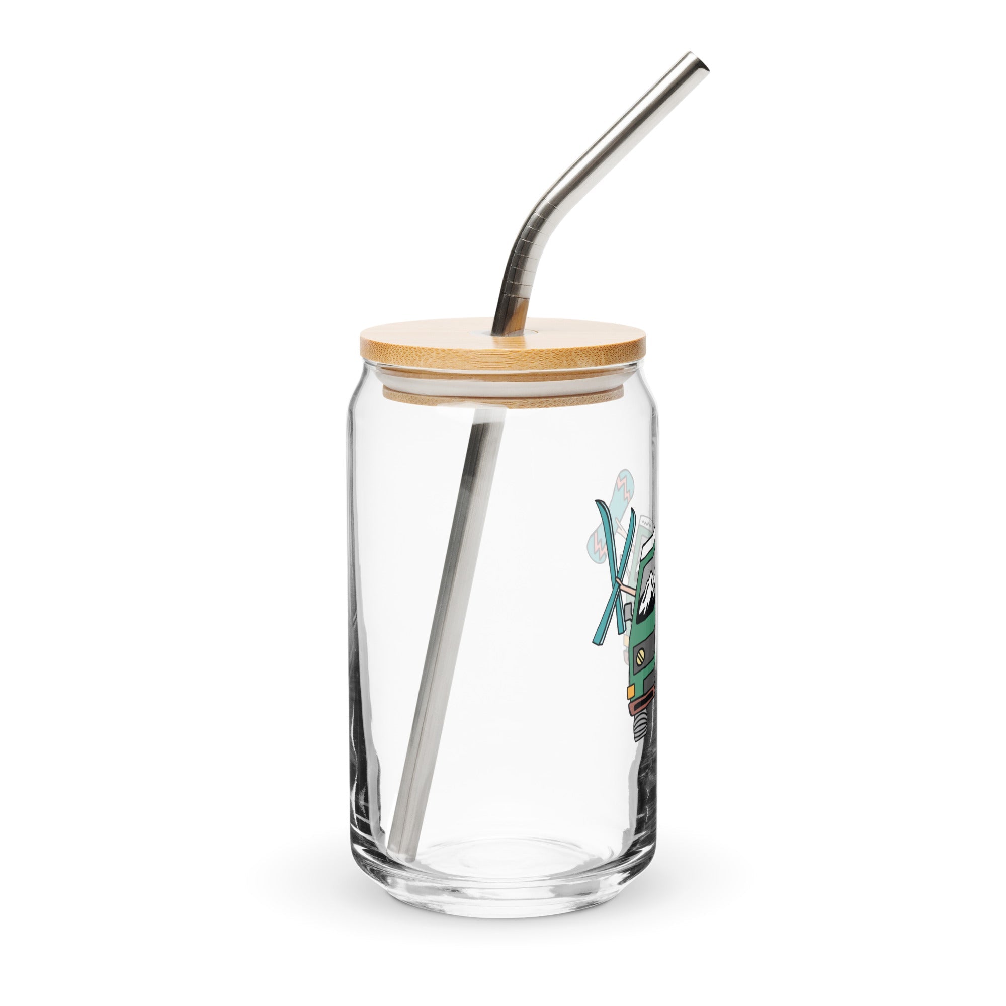 Shred Van Can-Shaped Pint Glass - OVERLANDERS Outfitter