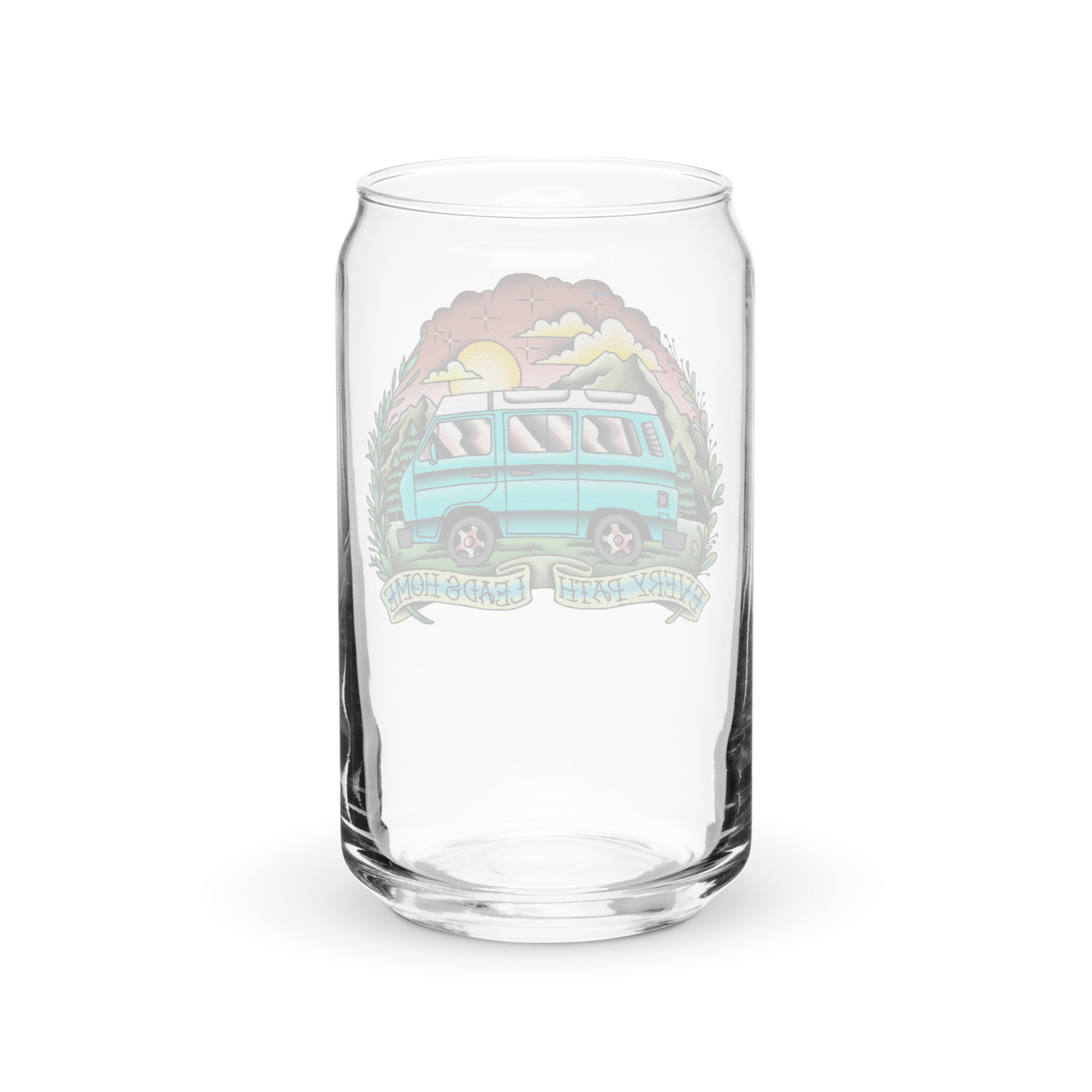 Every Path Leads Home Pint Glass - OVERLANDERS Outfitter