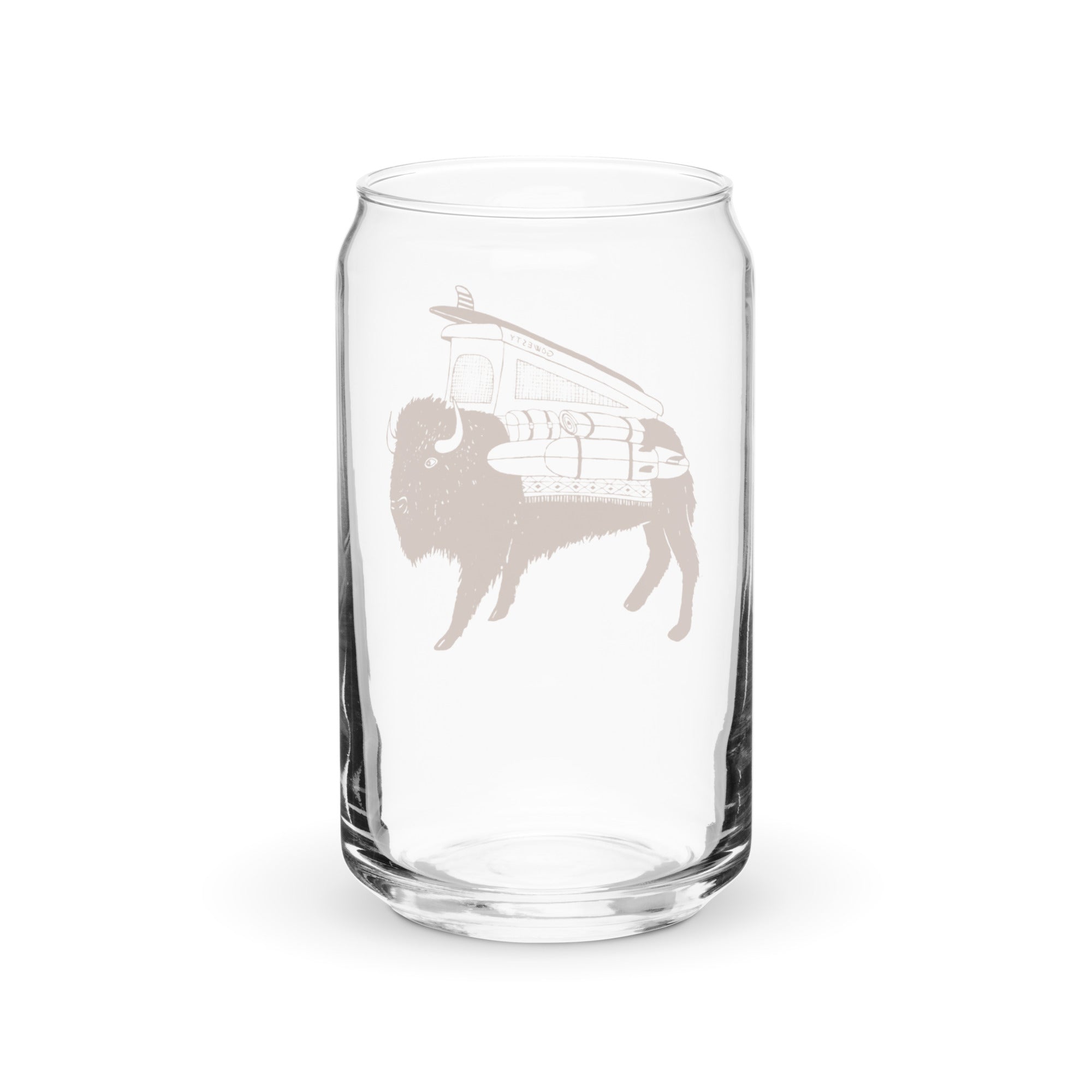 Buffalo Roam Pint Glass - OVERLANDERS Outfitter