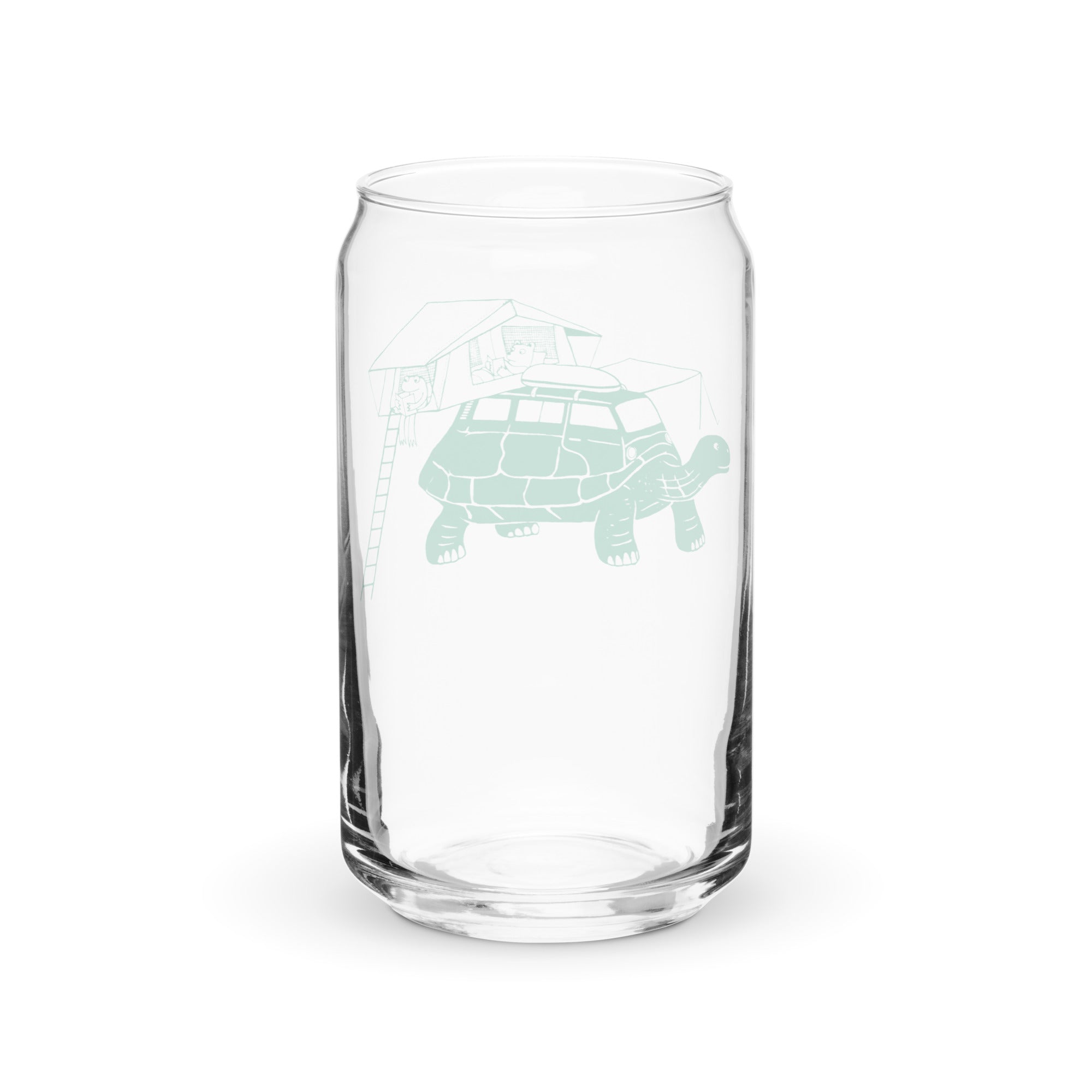 Tin-Top Turtle Pint Glass - OVERLANDERS Outfitter