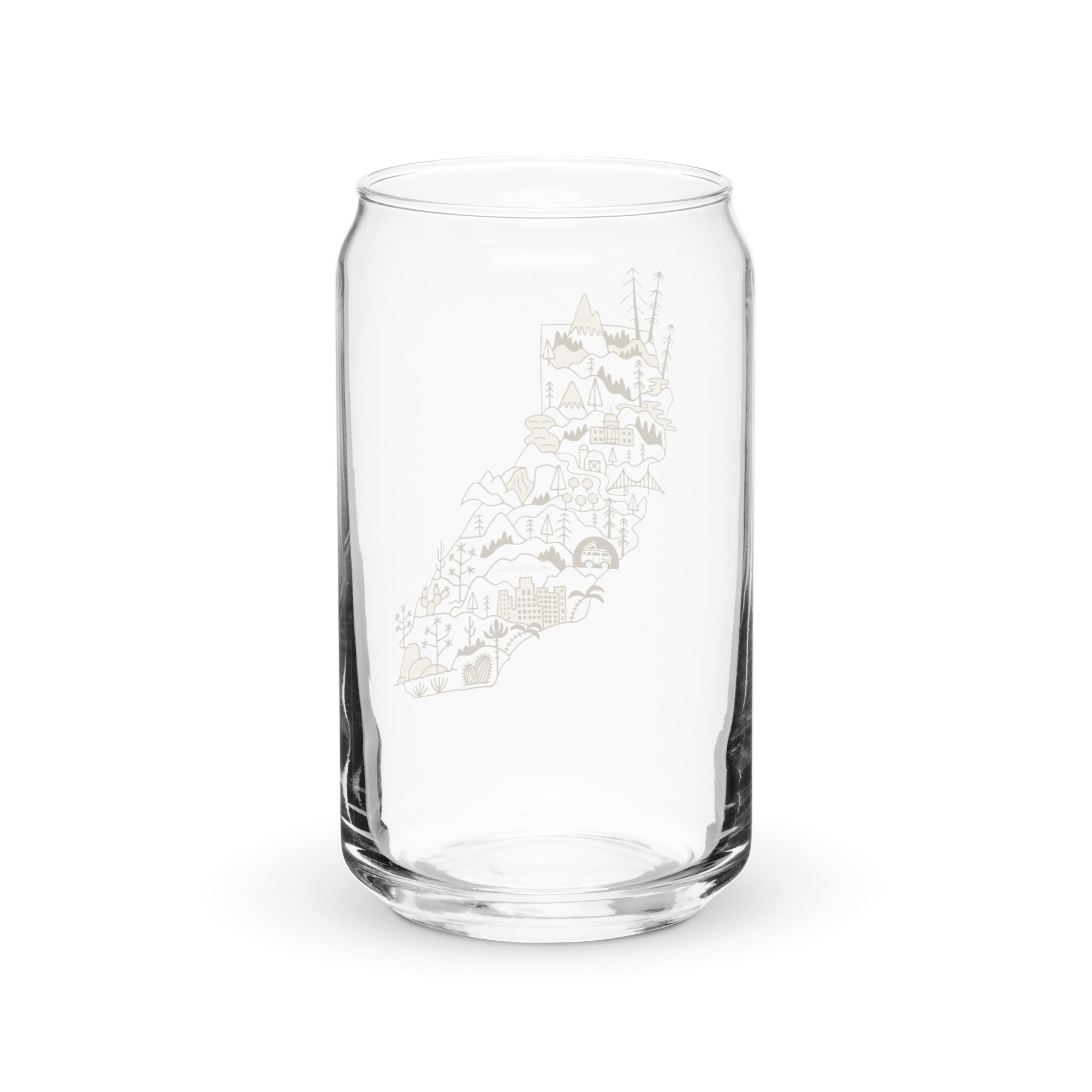 Golden State Pint Glass - OVERLANDERS Outfitter