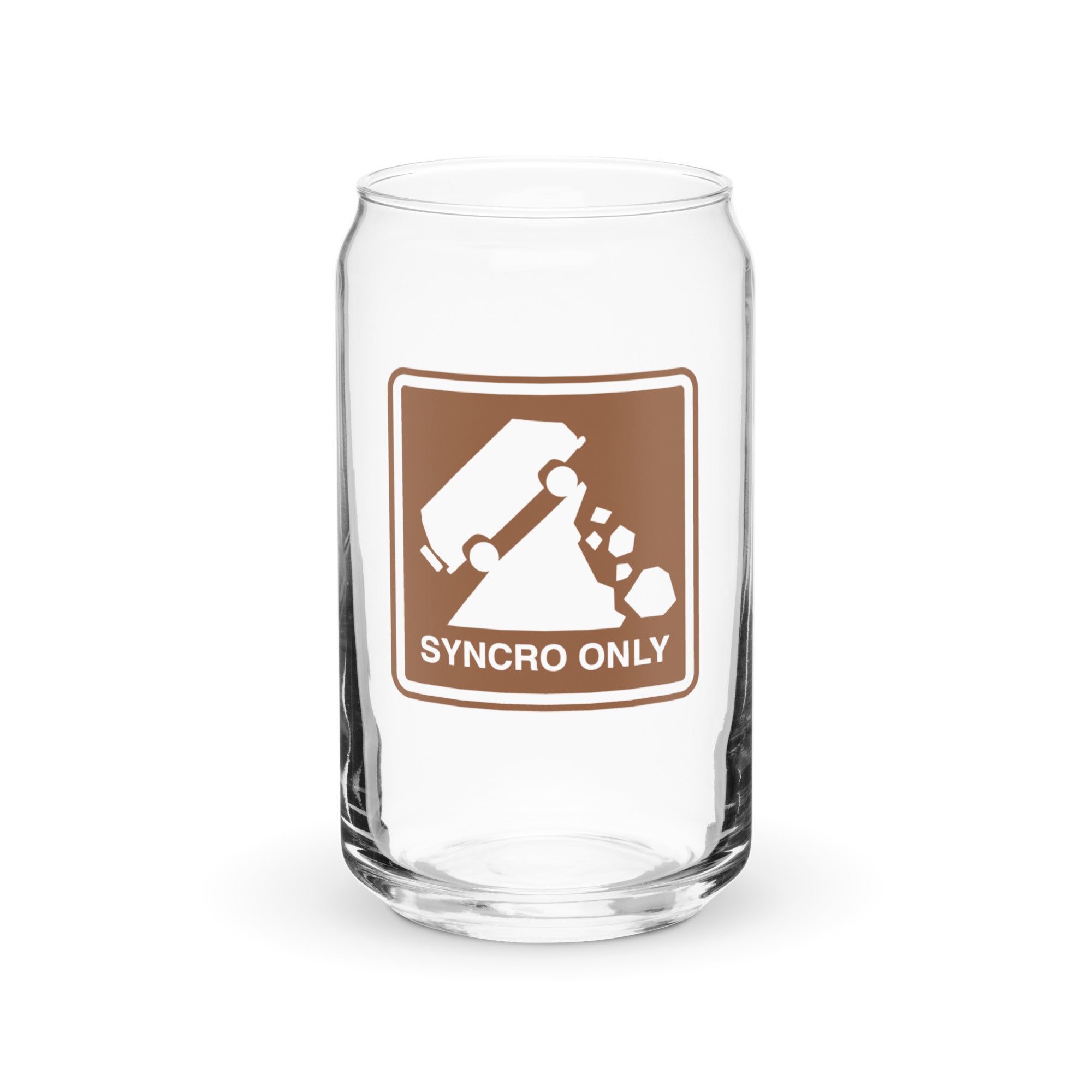Syncro Only Pint Glass - OVERLANDERS Outfitter