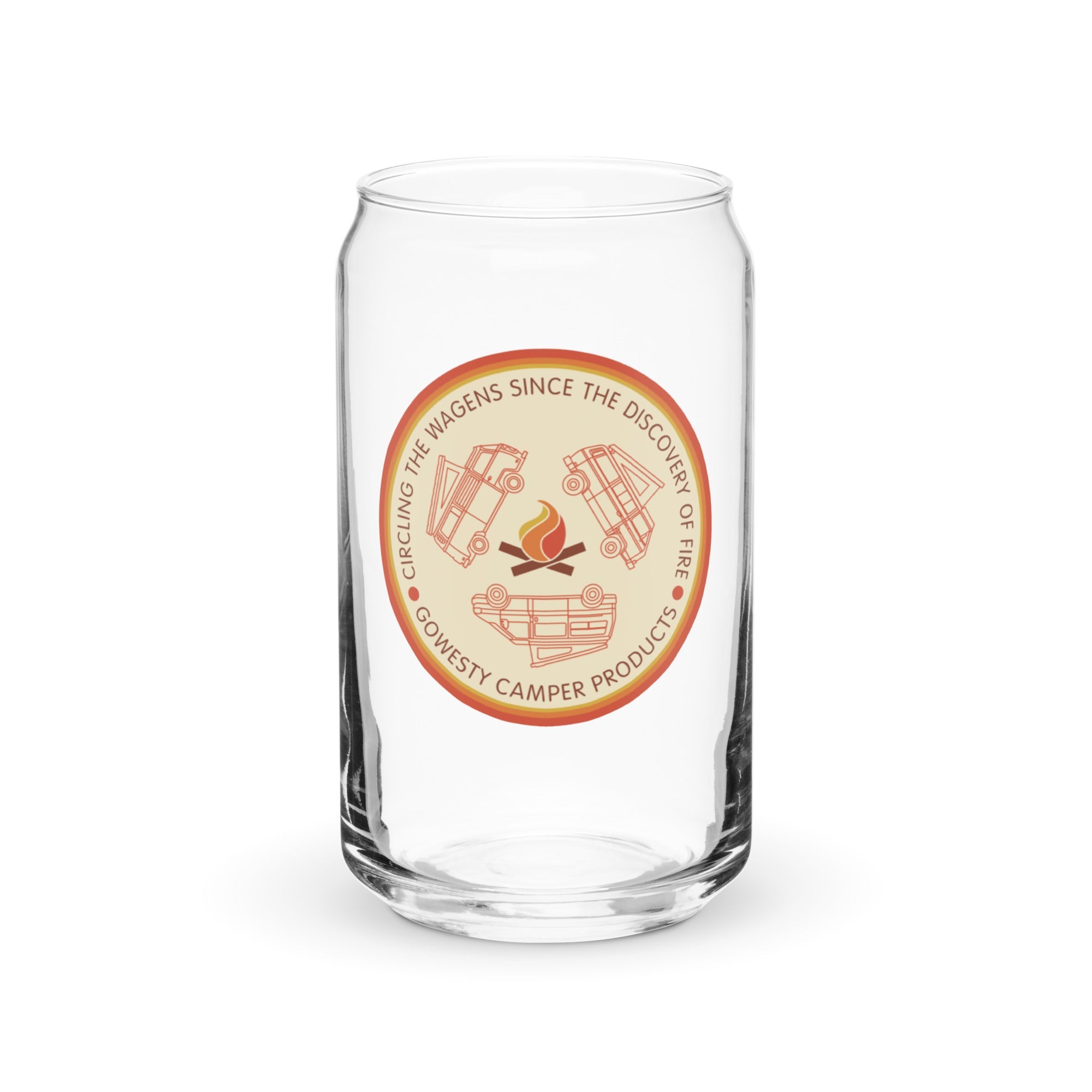 Circle the Wagens Pint Glass - OVERLANDERS Outfitter