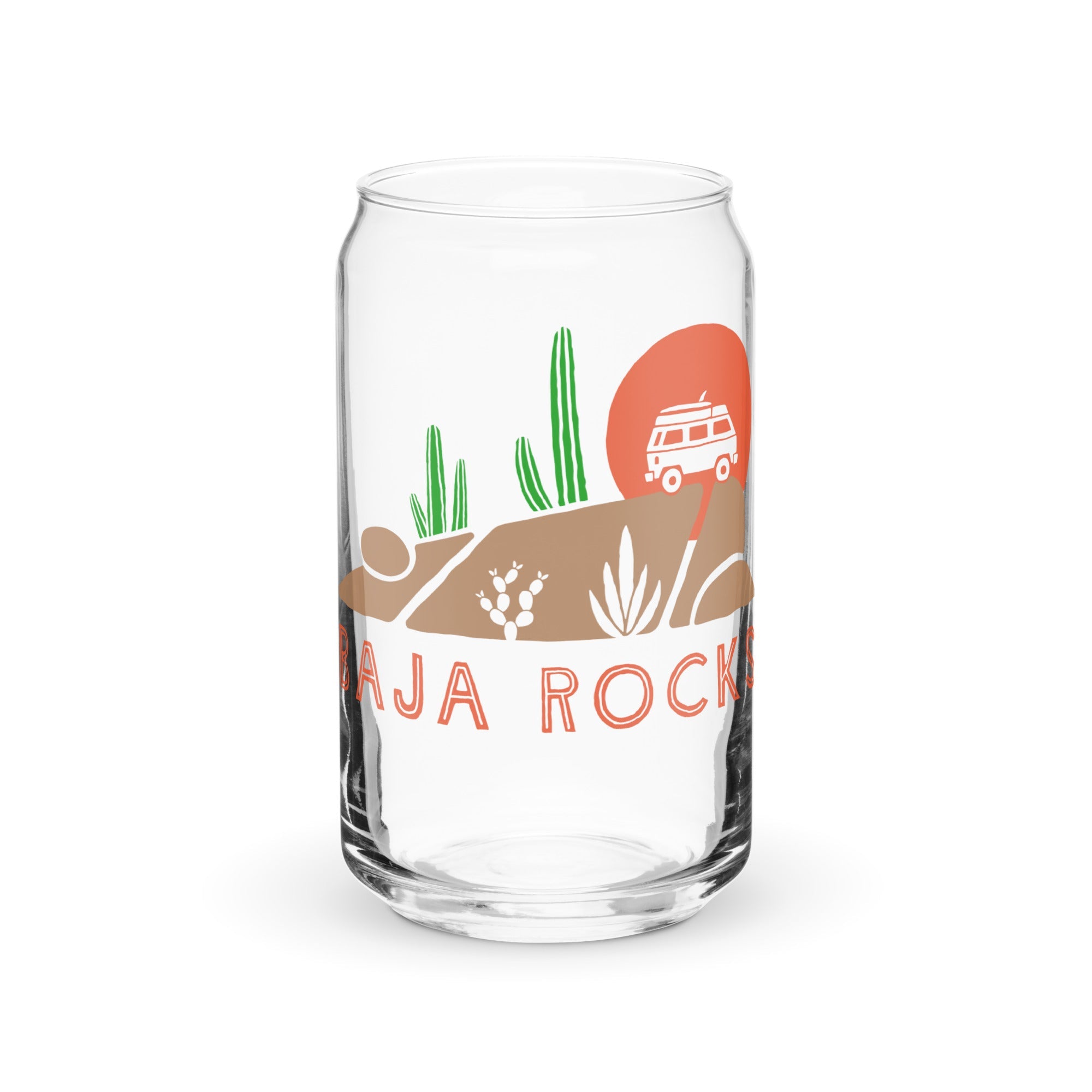 Baja Rocks Pint Glass - OVERLANDERS Outfitter
