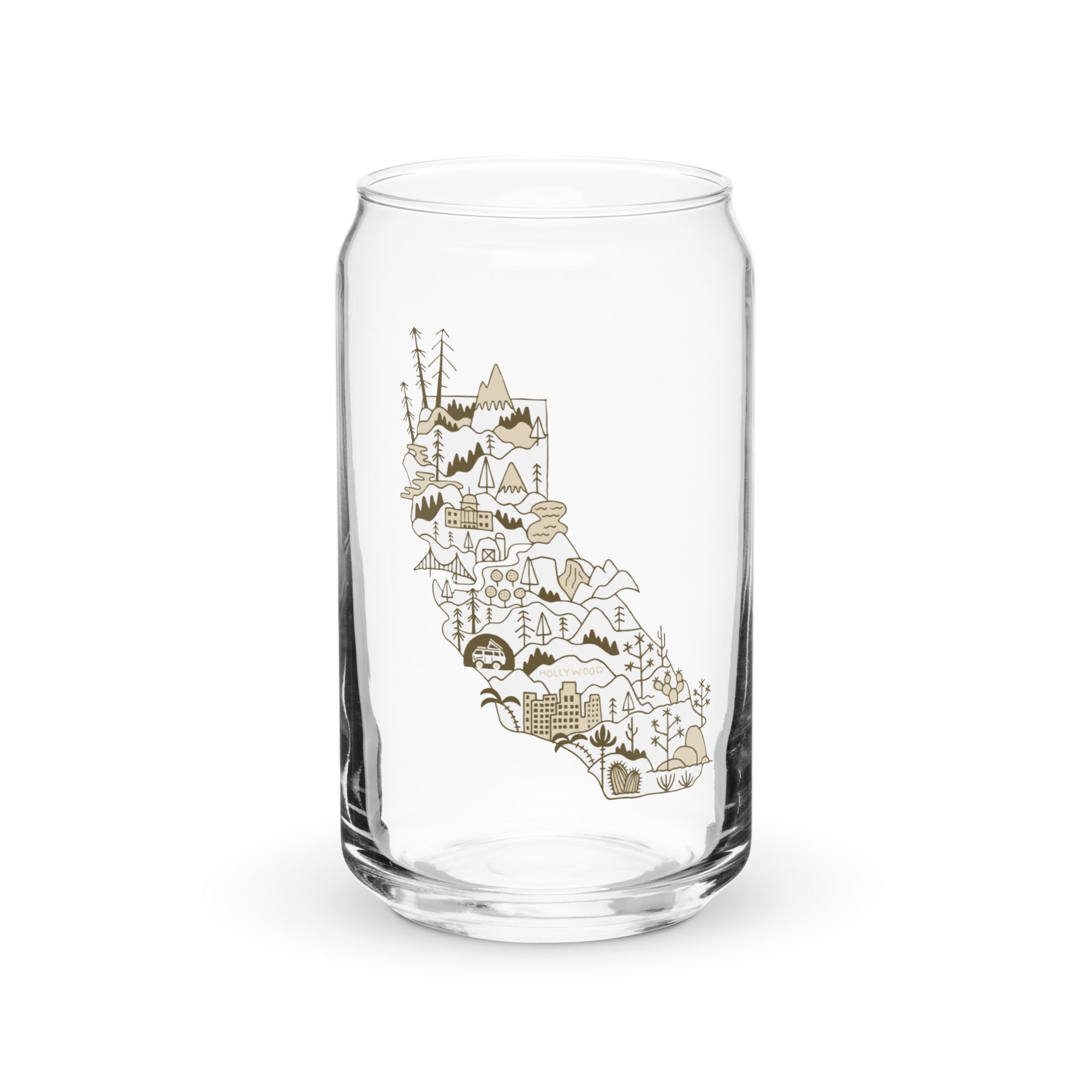 Golden State Pint Glass - OVERLANDERS Outfitter