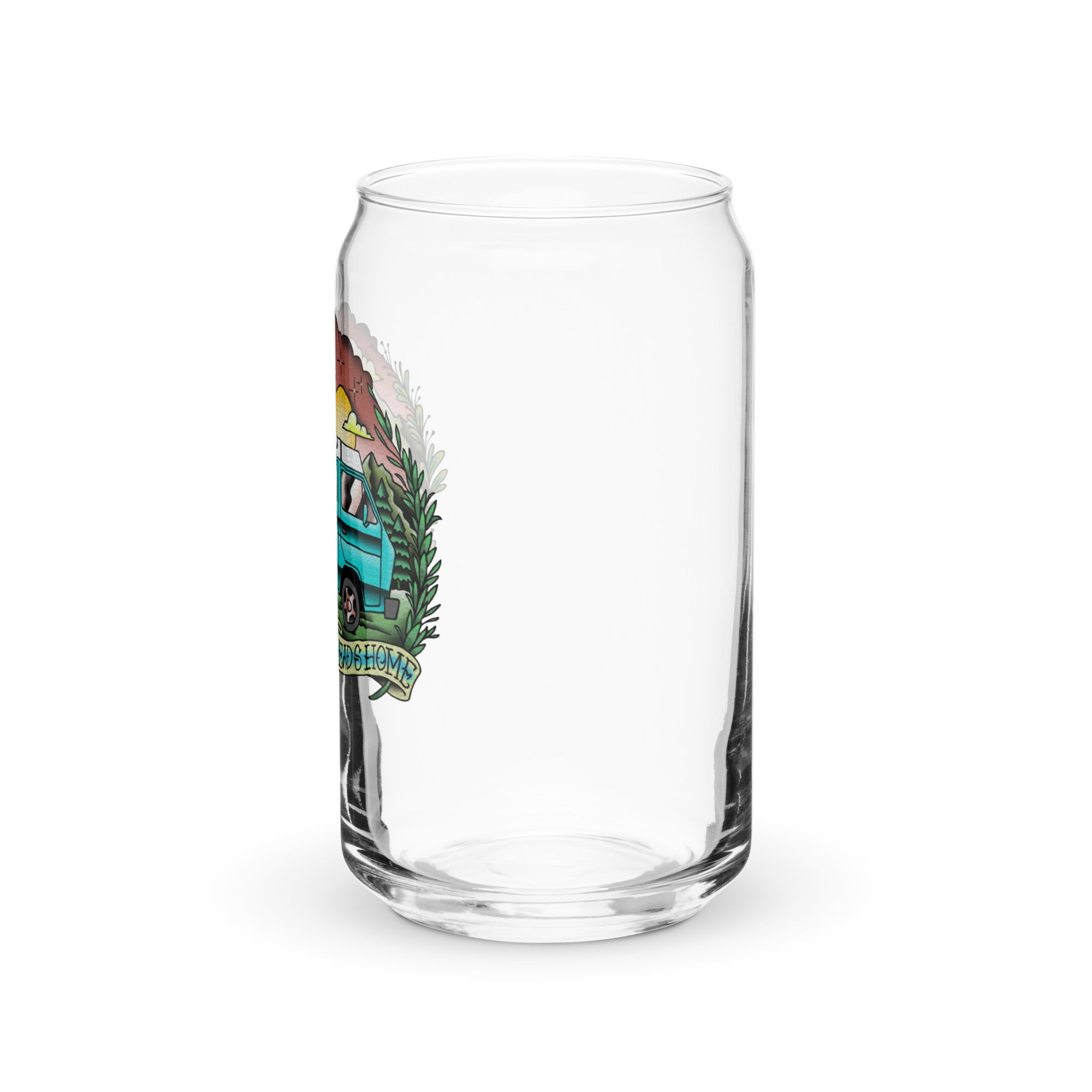 Every Path Leads Home Pint Glass - OVERLANDERS Outfitter