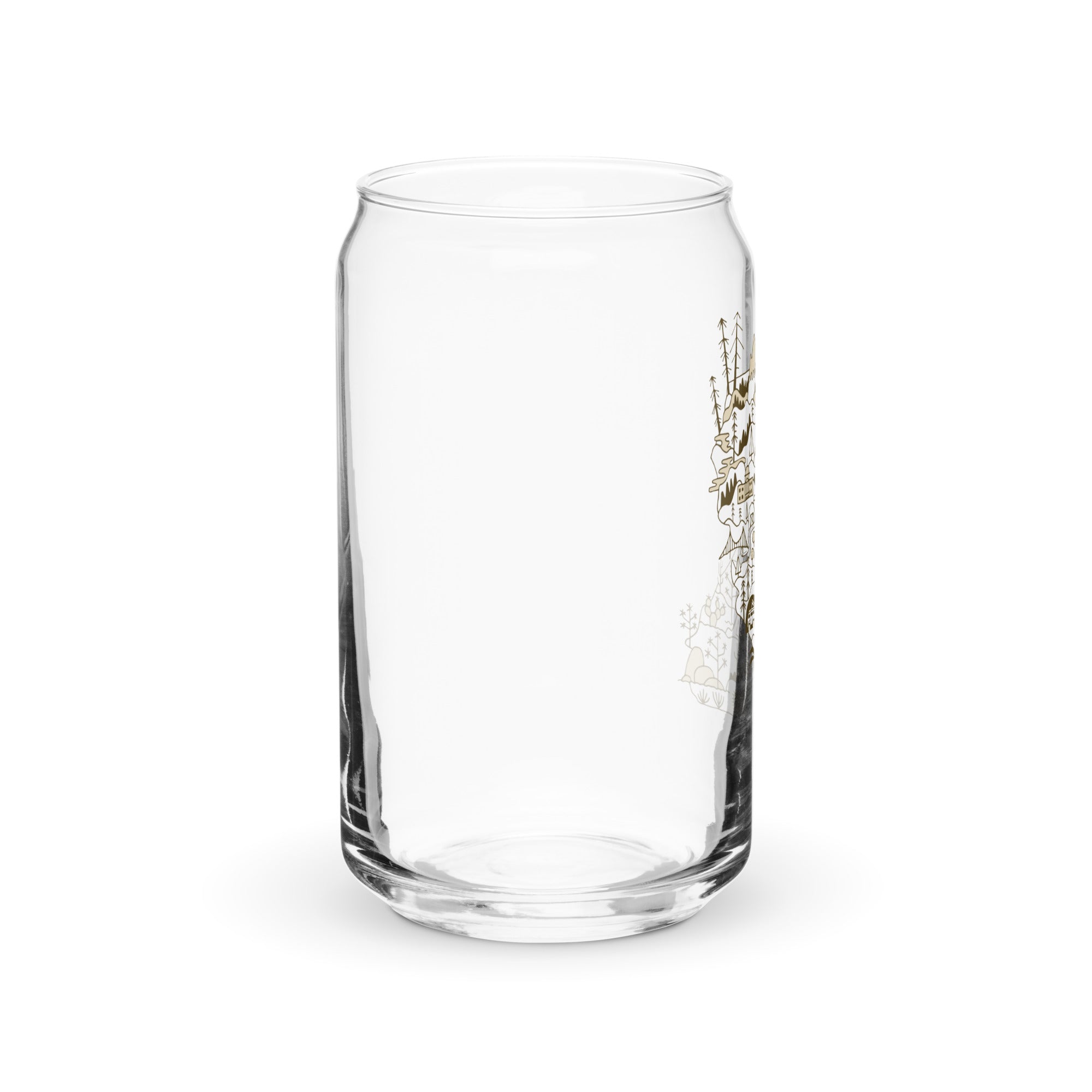 Golden State Pint Glass - OVERLANDERS Outfitter