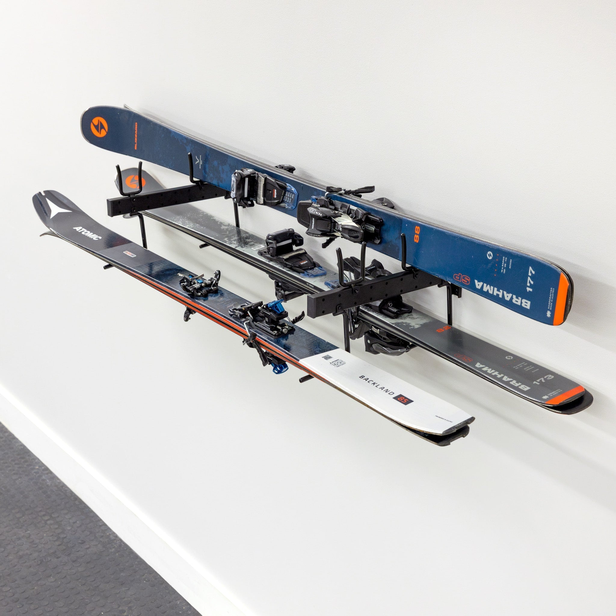 Cascade Snowboard & Ski Organizer | Horizontal Wall Mount - OVERLANDERS Outfitter