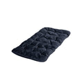 Black sleeping cat-shaped pillow from Enjoy The Wood, soft bed pillow designed for comfort and decorative use.