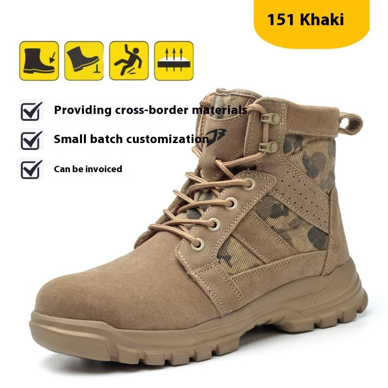 Steel Toe Combat Boots for Ultimate Protection and Durability - OVERLANDERS Outfitter