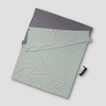 Double-size Cotton TravelSheet™ by COCOON featuring a lightweight, breathable fabric for comfortable travel and outdoor use.