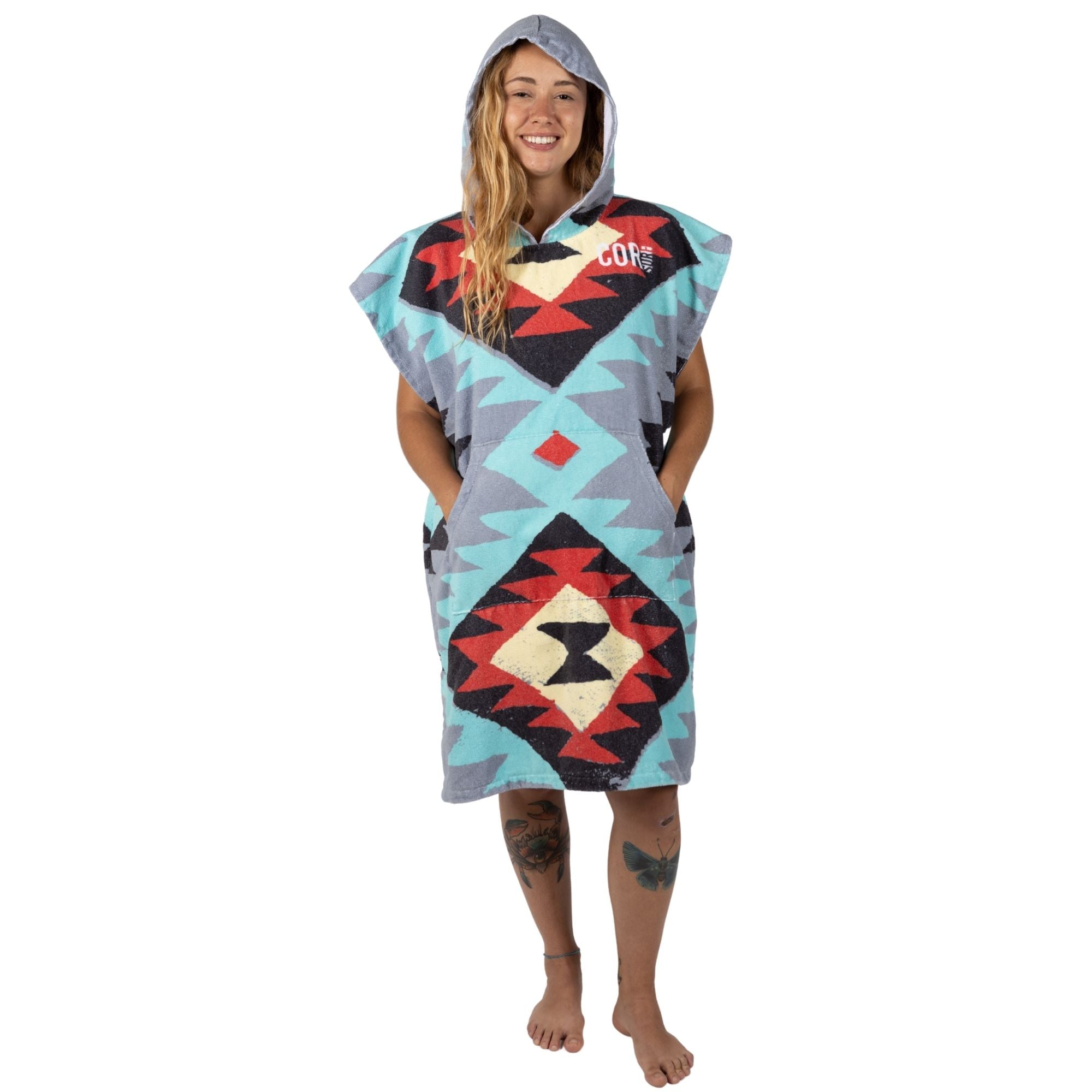 Tribal Tech Changing Poncho - Medium (Small Adults/Big Kids) - OVERLANDERS Outfitter