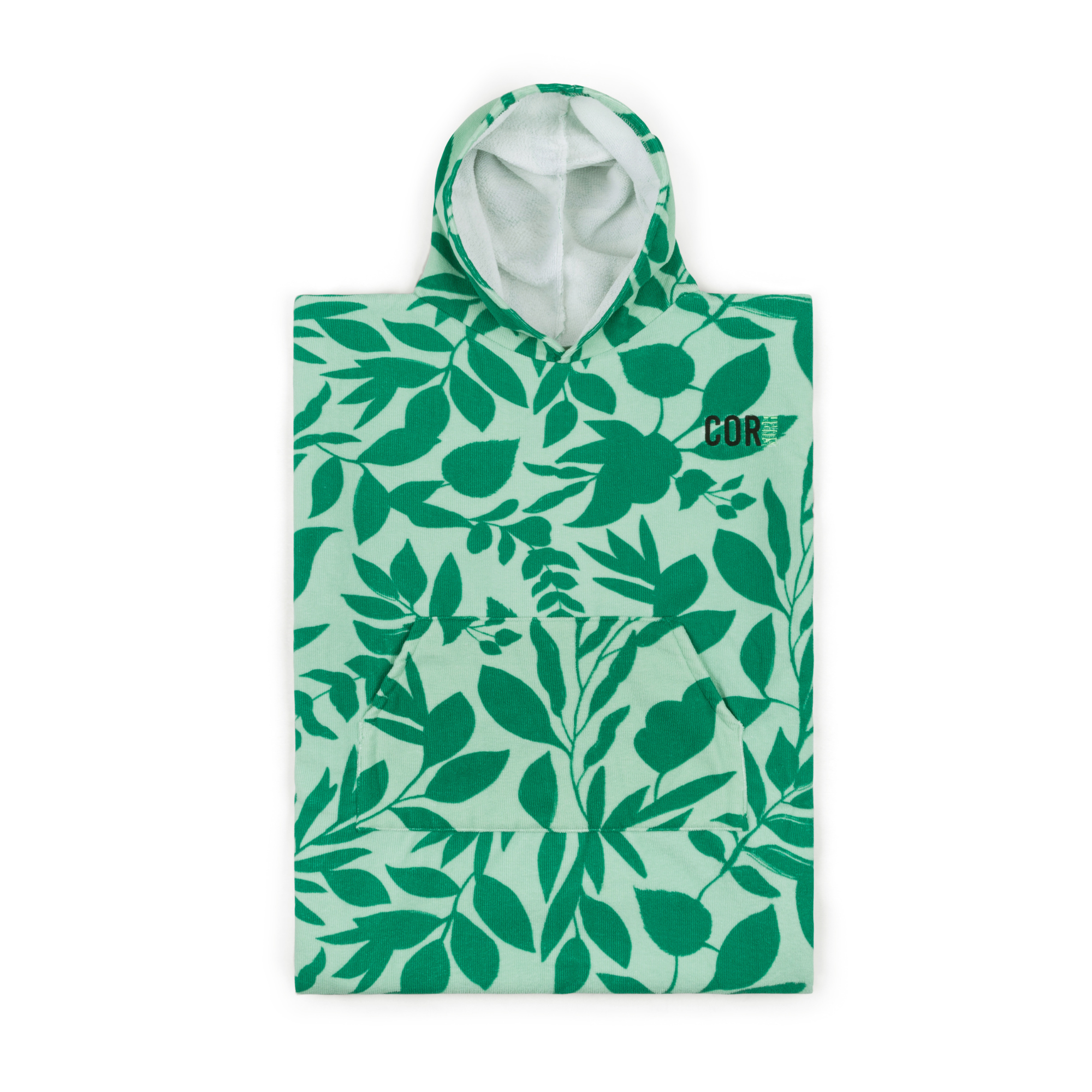 Large Kailua Changing Towel Poncho by COR Surf, soft and absorbent apparel for changing at the beach or poolside.