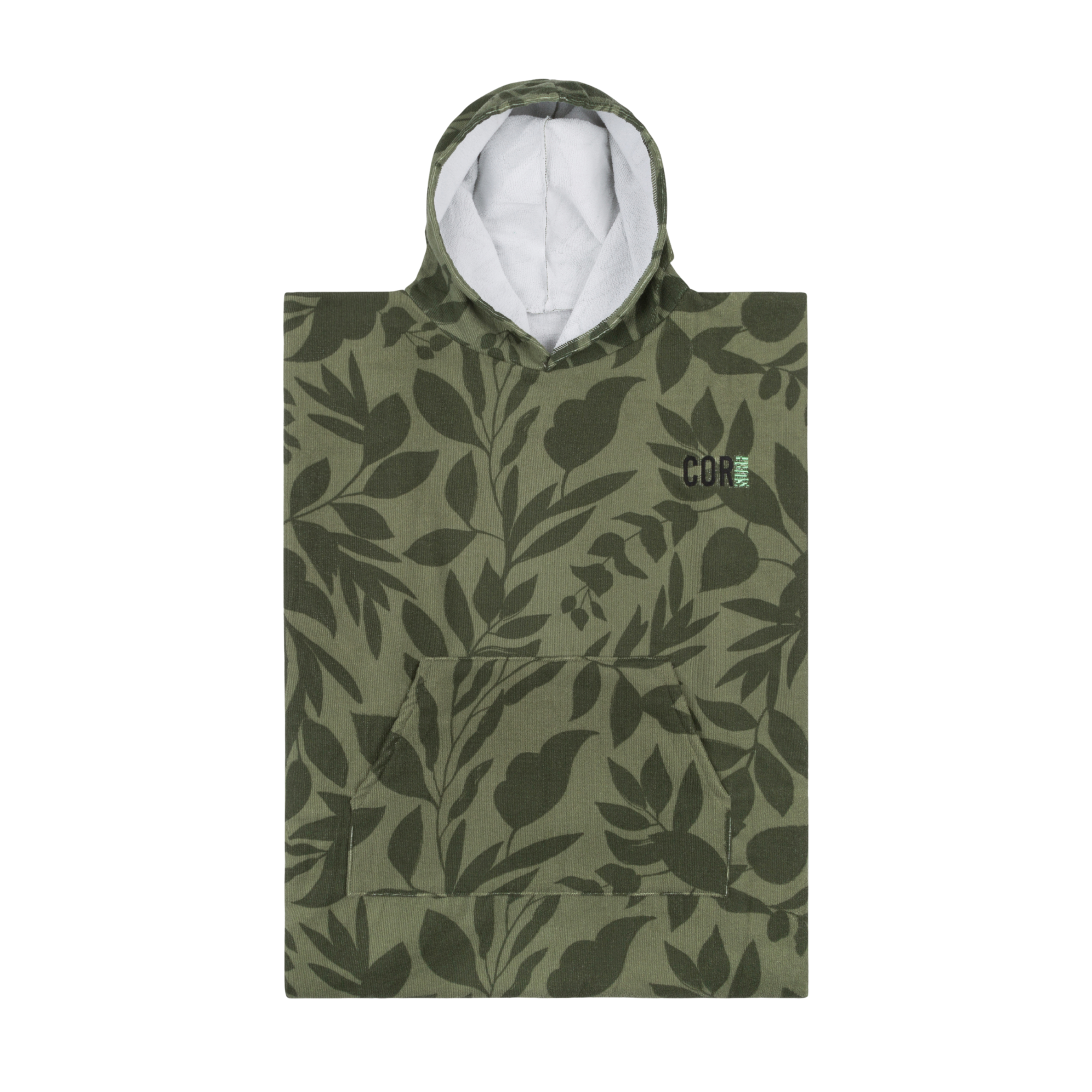 Medium-sized COR Surf Kona Changing Towel Poncho, lightweight and quick-drying apparel for beach or water activities.