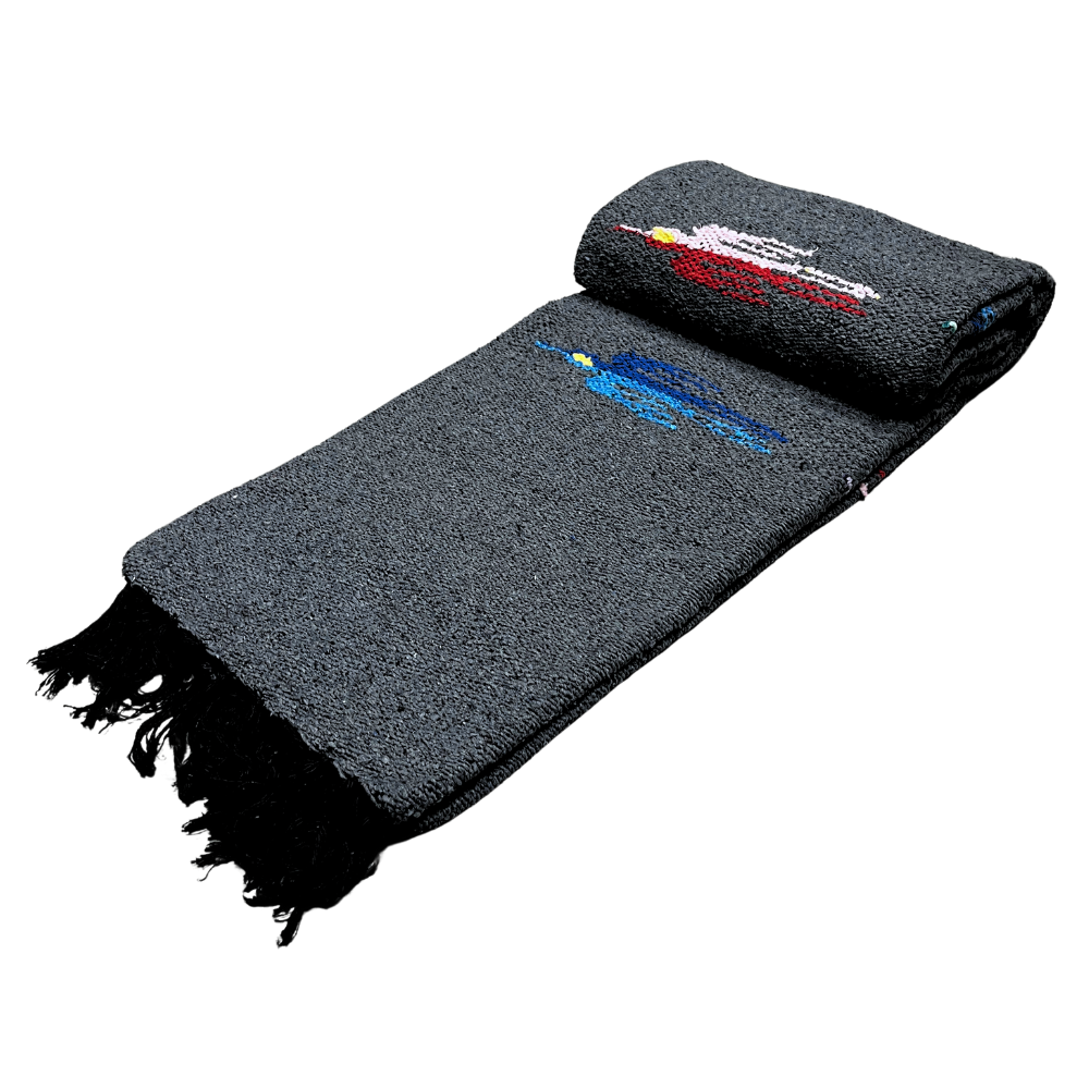 Charcoal Thunderbird Baja Blanket - OVERLANDERS Outfitter