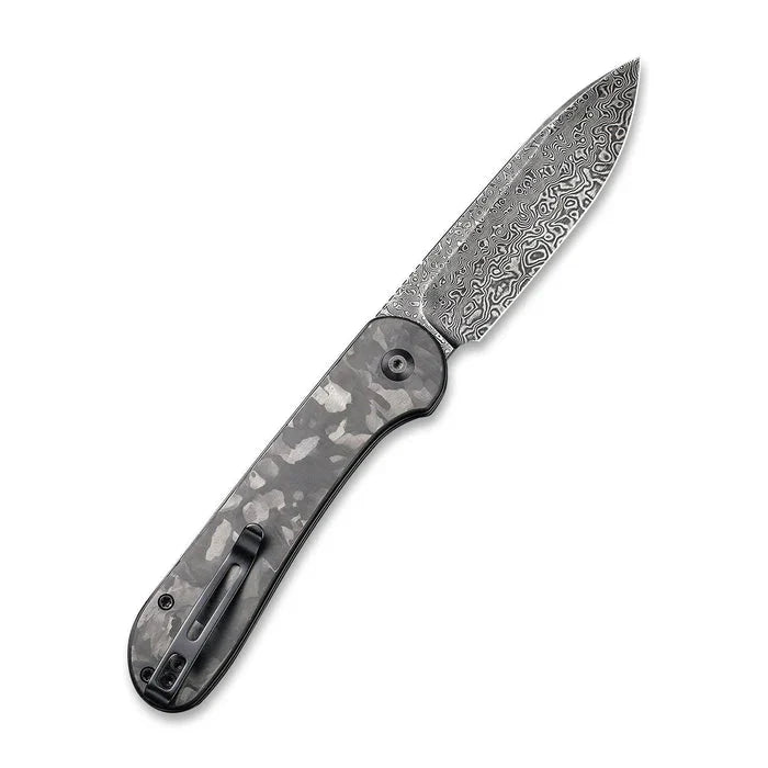CIVIVI Button Lock Elementum Pocket Knife Carbon Fiber Handle - OVERLANDERS Outfitter