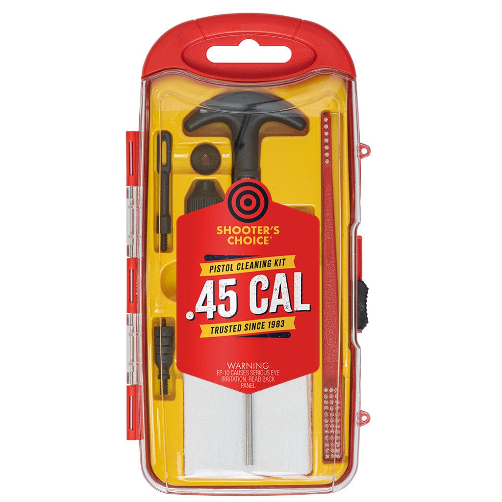 SFT2 Tactical pistol caliber cleaning kit with tools and accessories for thorough firearm maintenance.