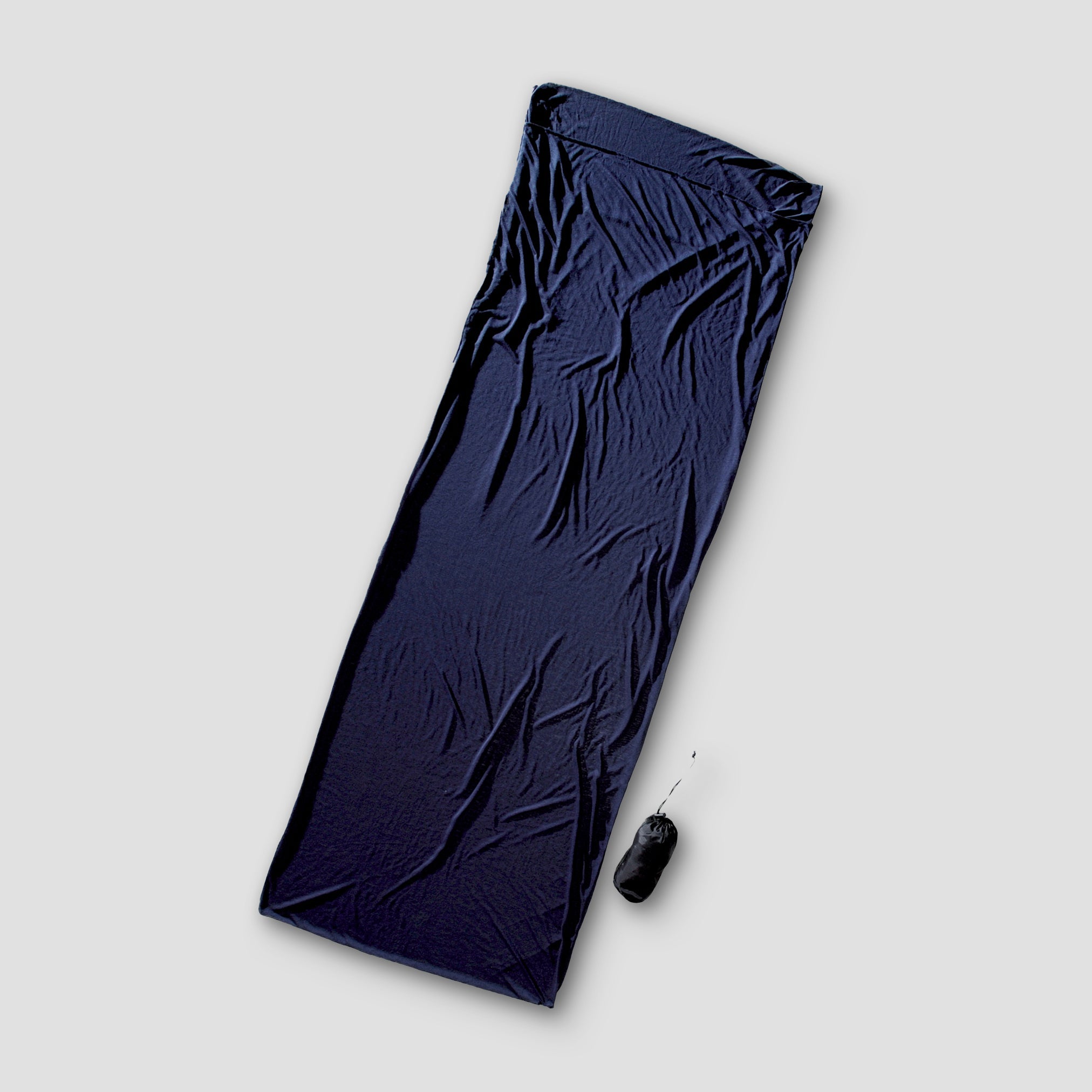 COCOON TravelSheet™ COOLMAX® sleeping bag liner with breathable COOLMAX® fabric for lightweight travel comfort.