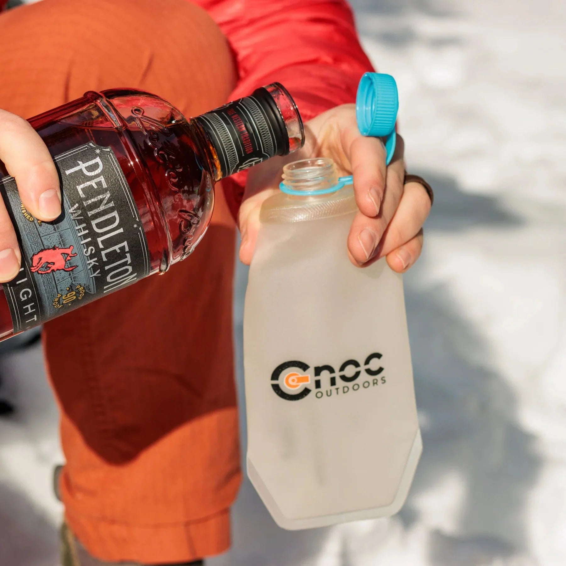 CNOC 28mm Hydriam Collapsible Flask - OVERLANDERS Outfitter