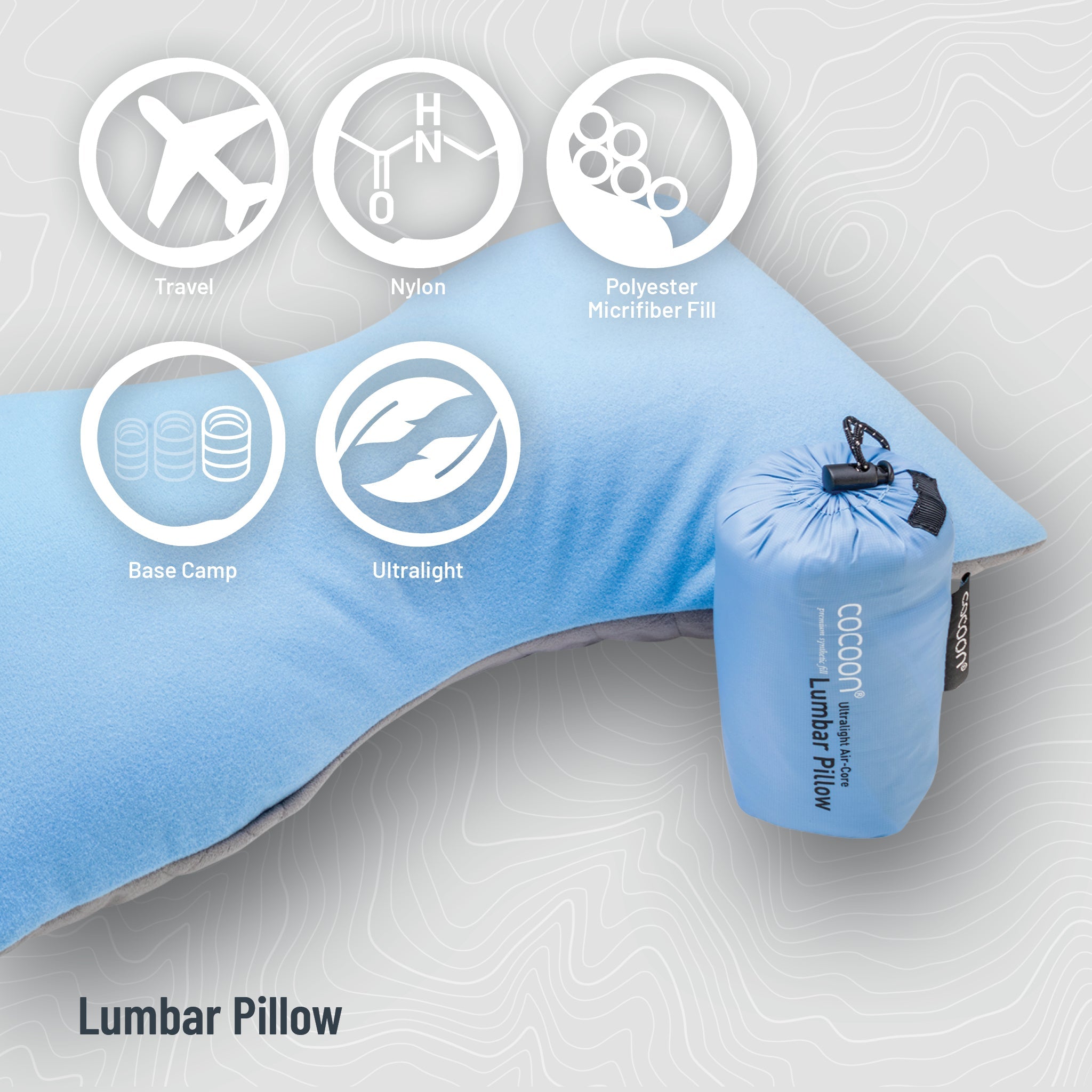 Ultralight Lumbar AirCore Pillow - We The Collective