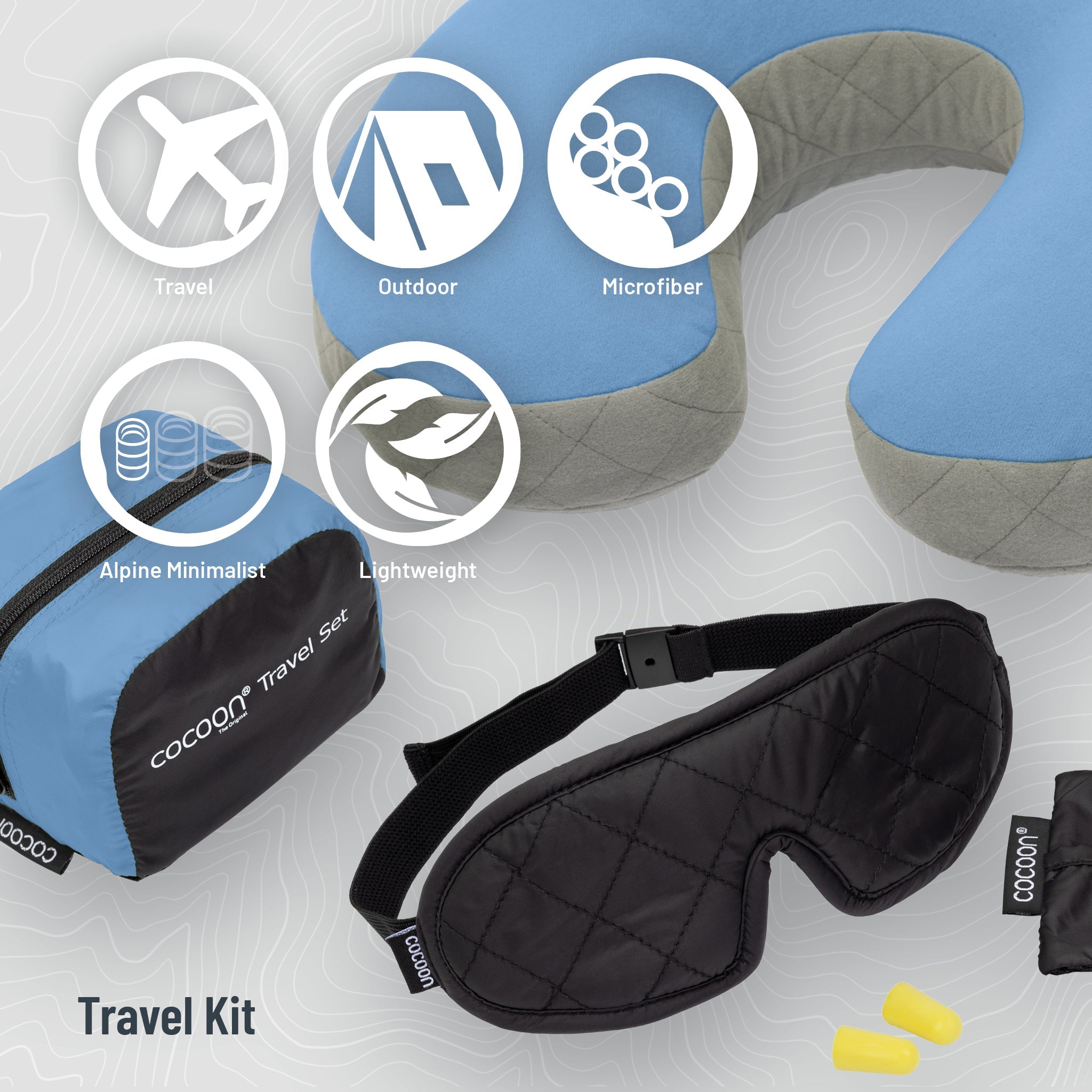 5 Piece Ultralight Travel Set - OVERLANDERS Outfitter