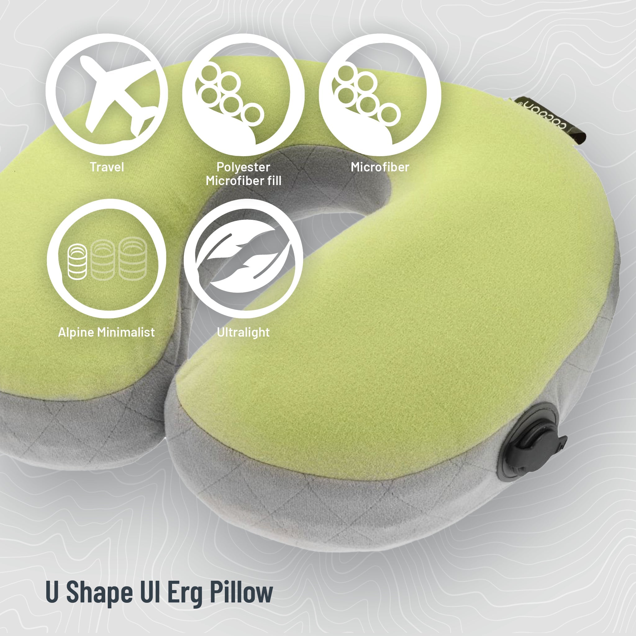 Ergo AirCore Pillow Ultralight U Shaped - We The Collective