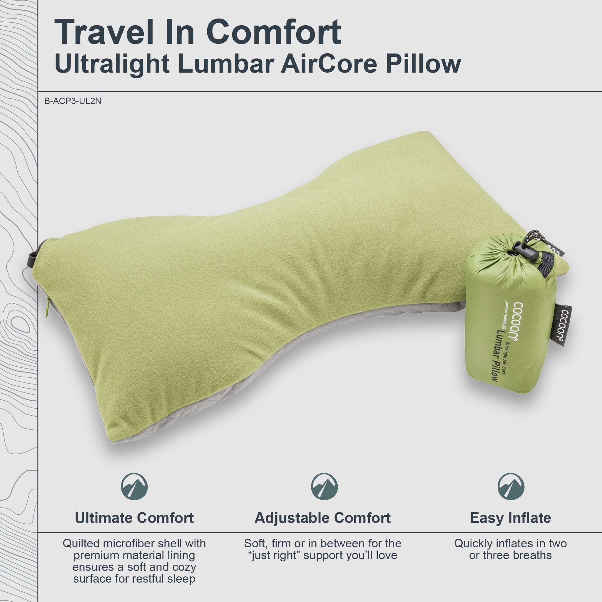 Ultralight Lumbar AirCore Pillow - We The Collective